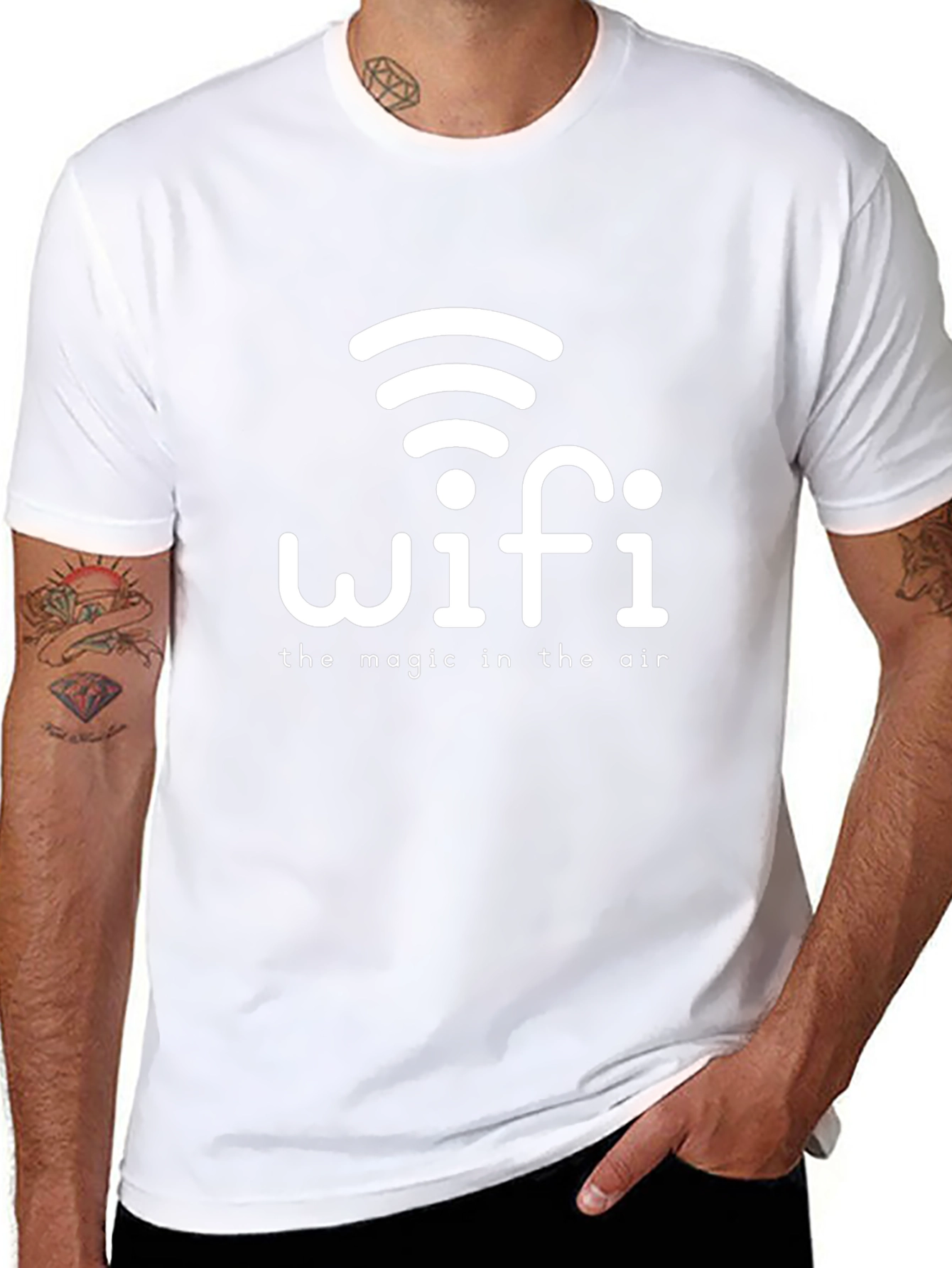 WiFi Magic Tee - Funny Tech T-Shirt