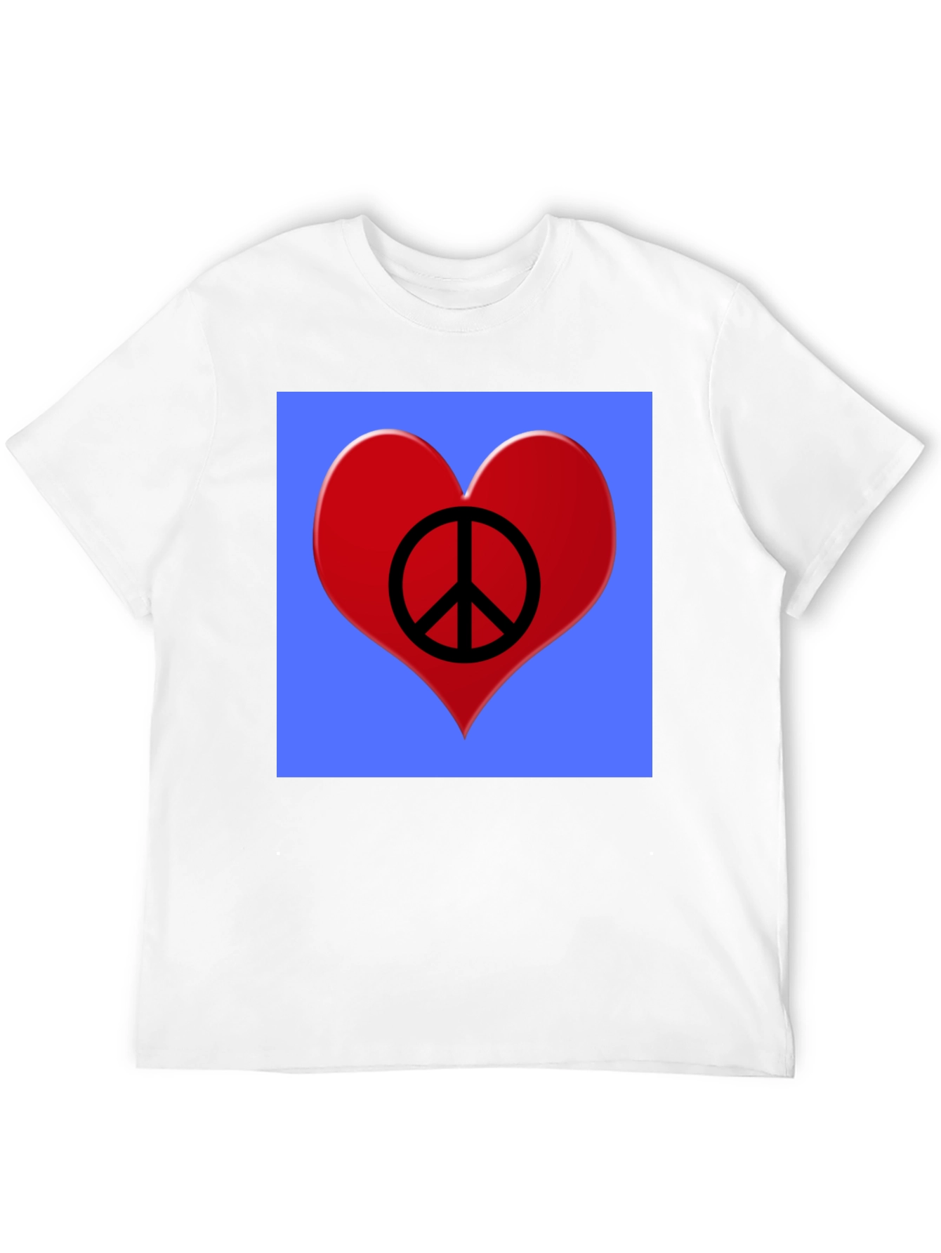 Peace Heart Graphic T-Shirt