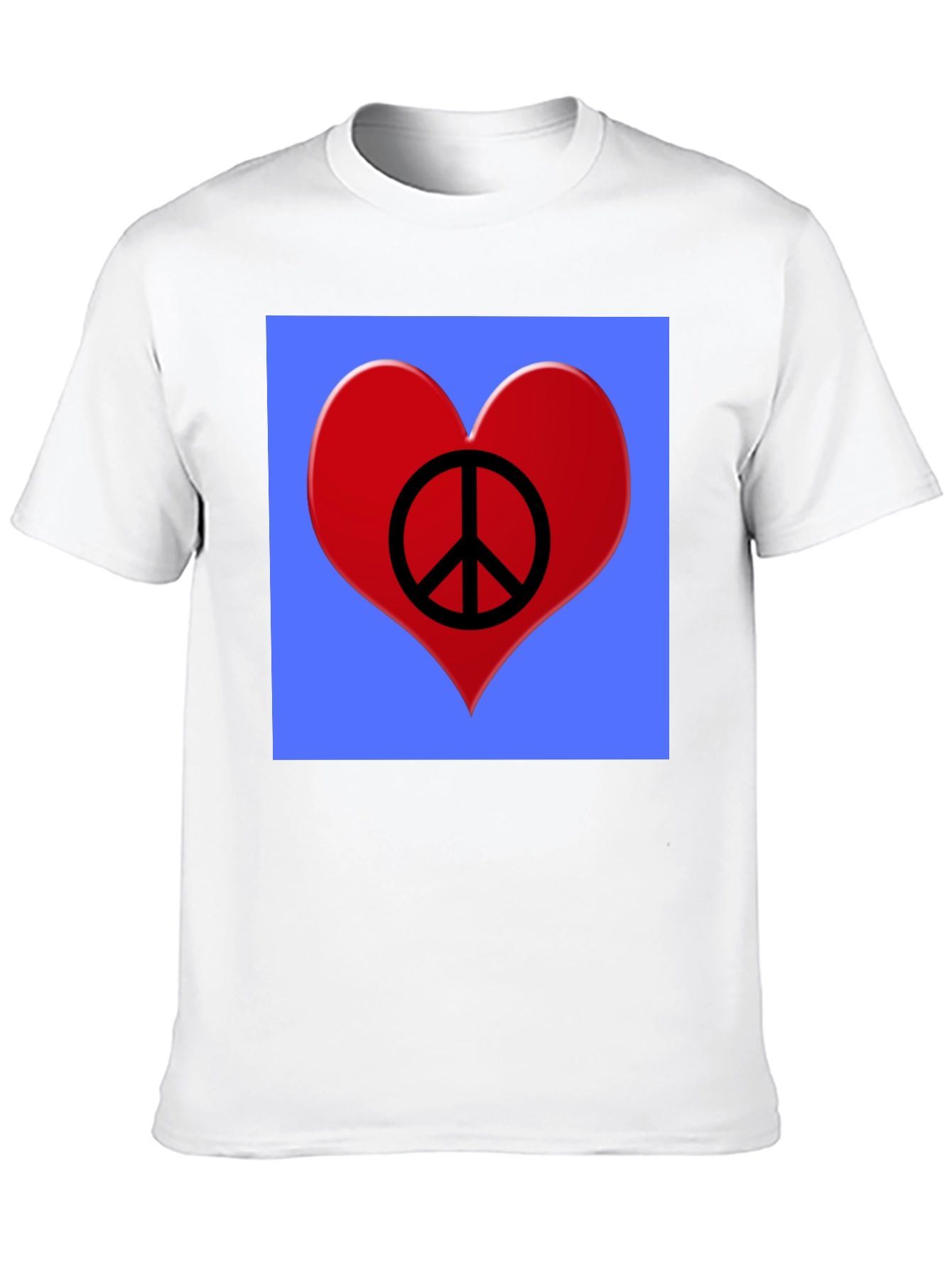 Peace Heart Graphic T-Shirt