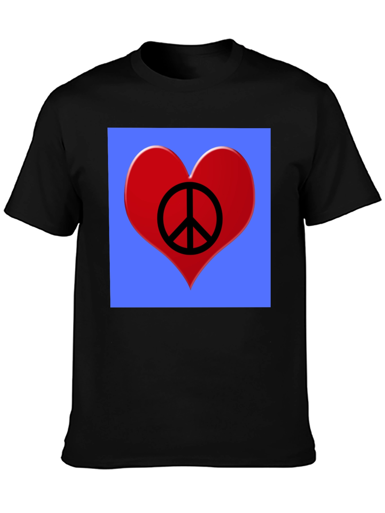 Peace Heart Graphic T-Shirt