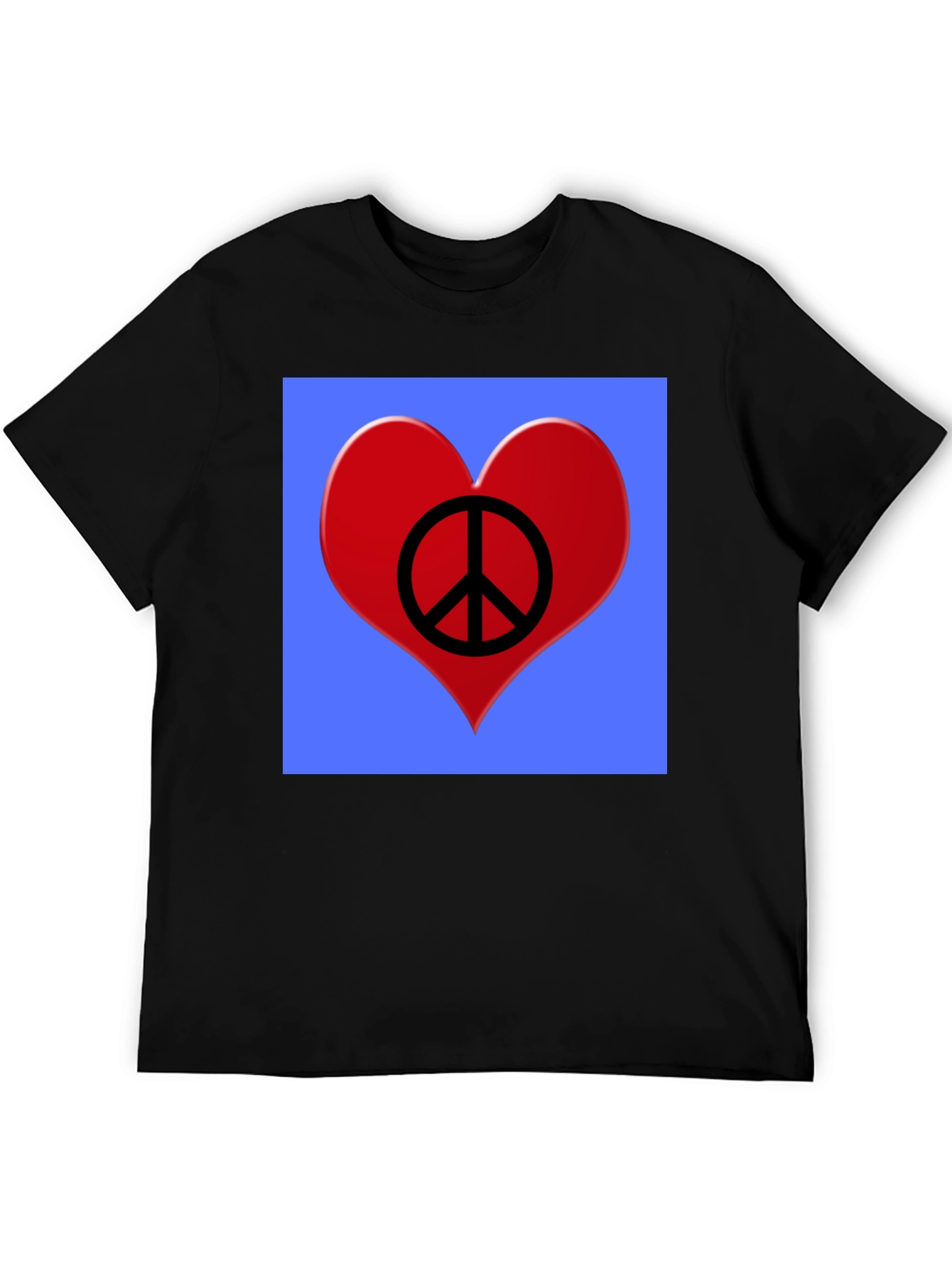 Peace Heart Graphic T-Shirt