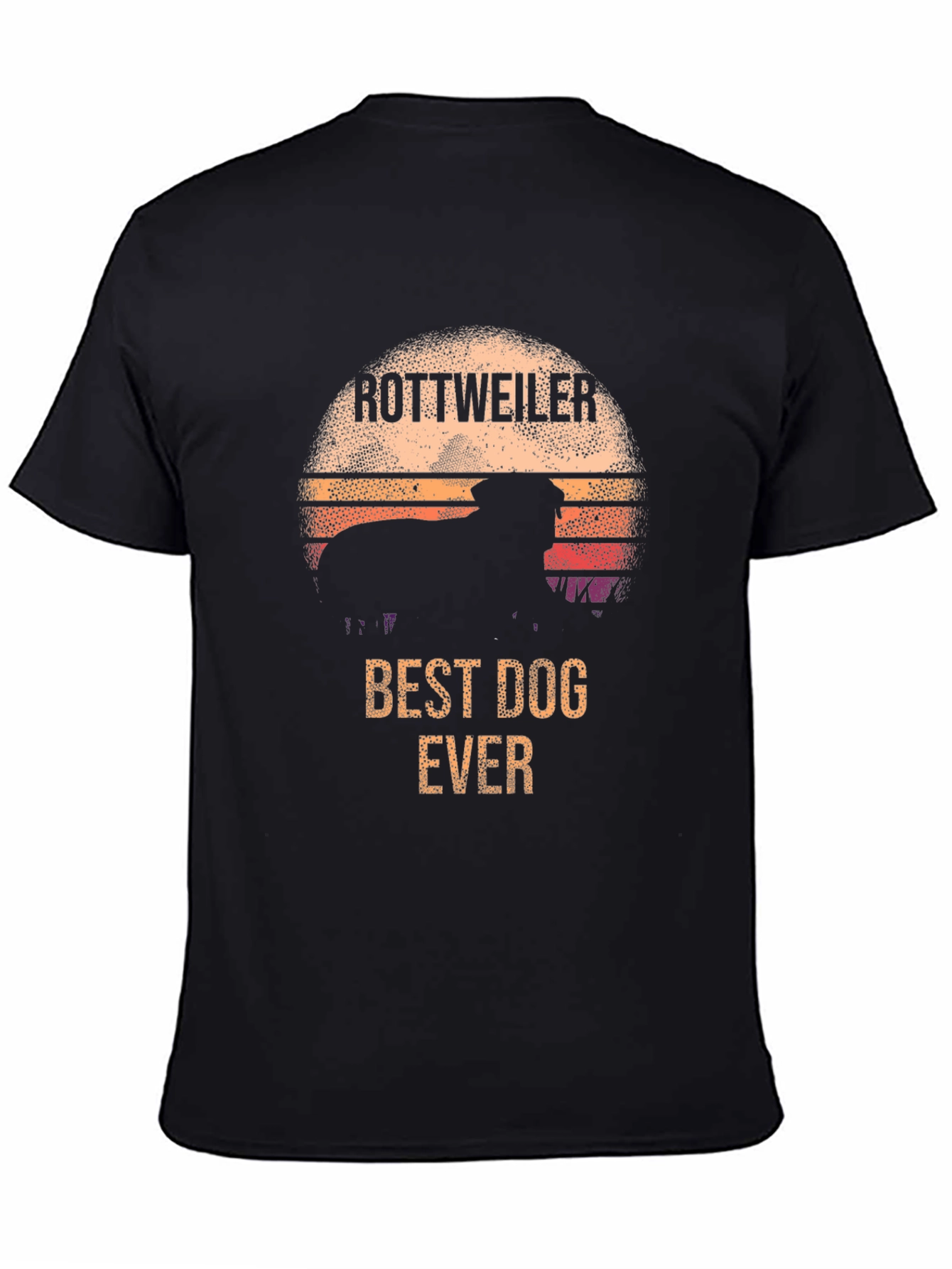 Rottweiler Best Dog Ever Graphic T-Shirt