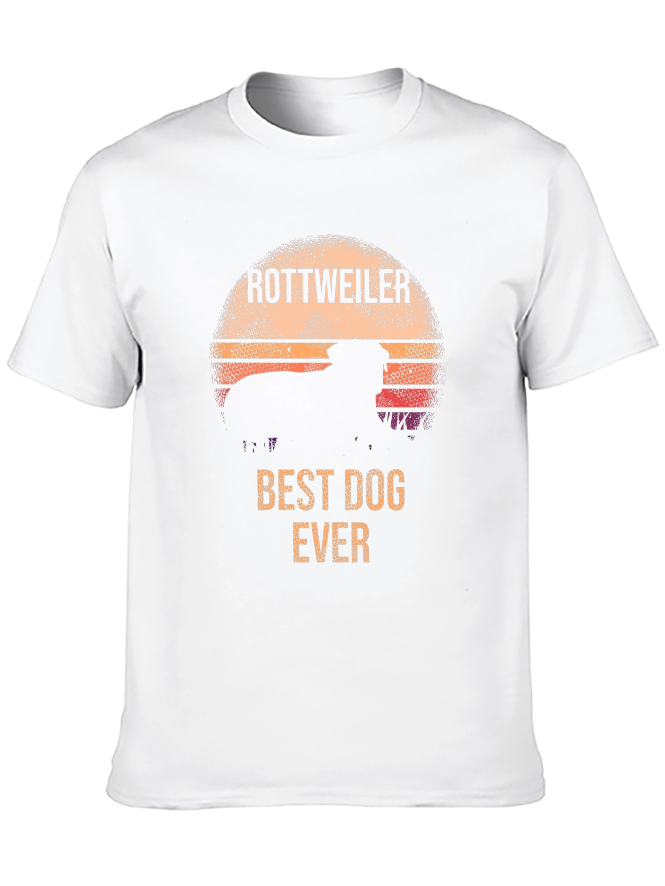 Rottweiler Best Dog Ever Graphic T-Shirt