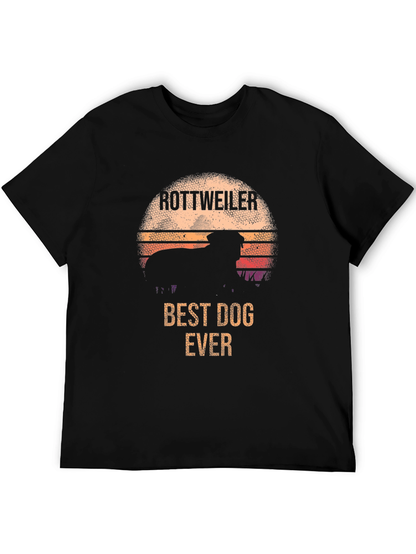 Rottweiler Best Dog Ever Graphic T-Shirt