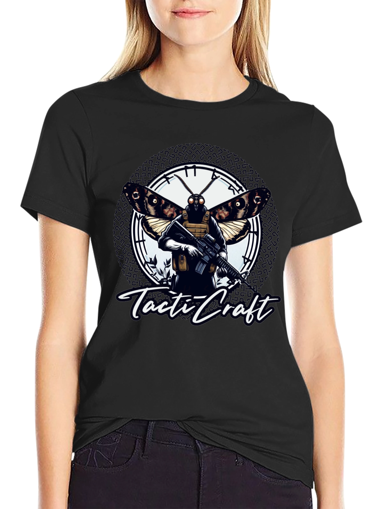 Tactical Moth Graphic T-Shirt