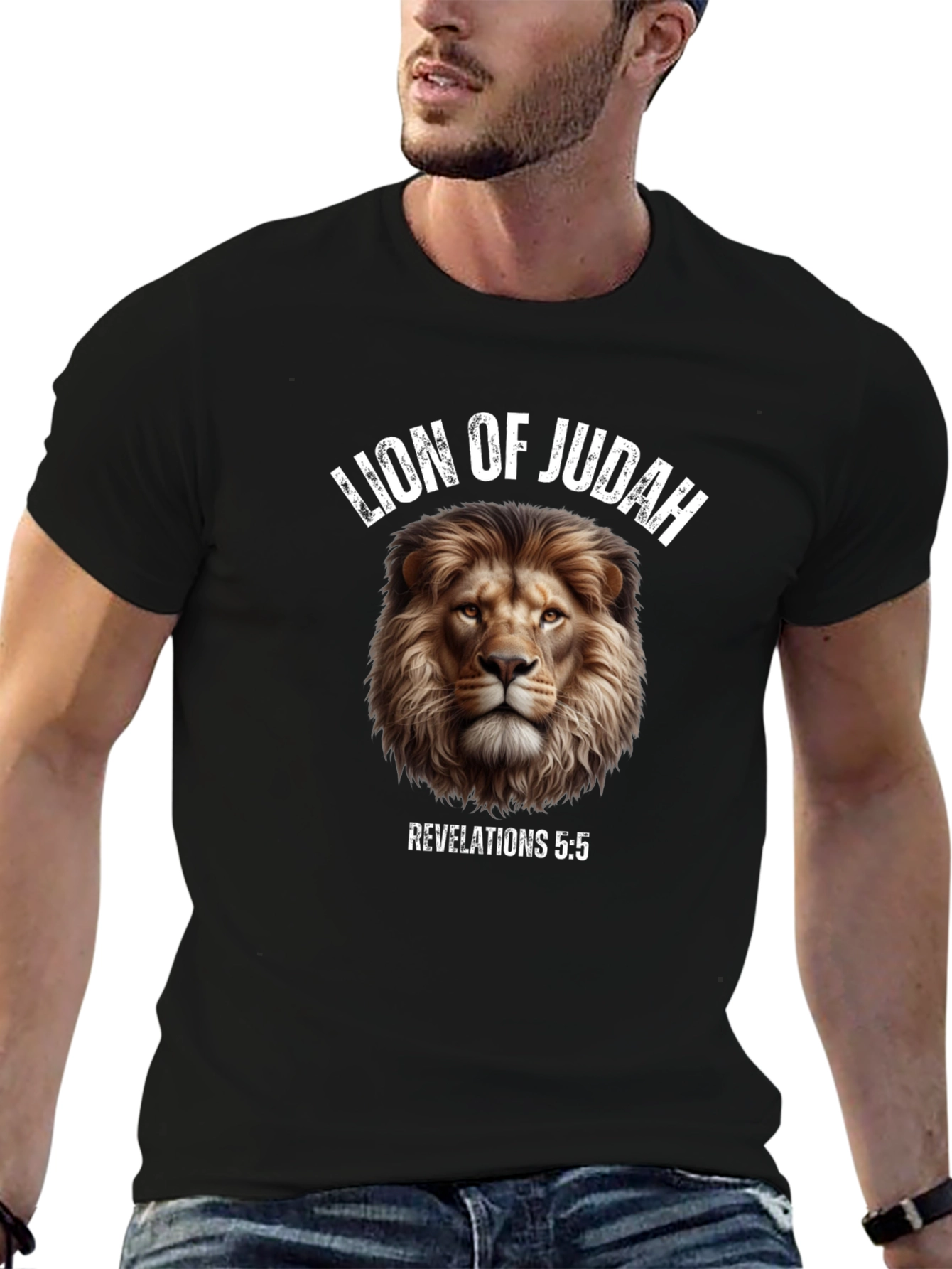 Lion of Judah T-Shirt - Religious Christian Apparel