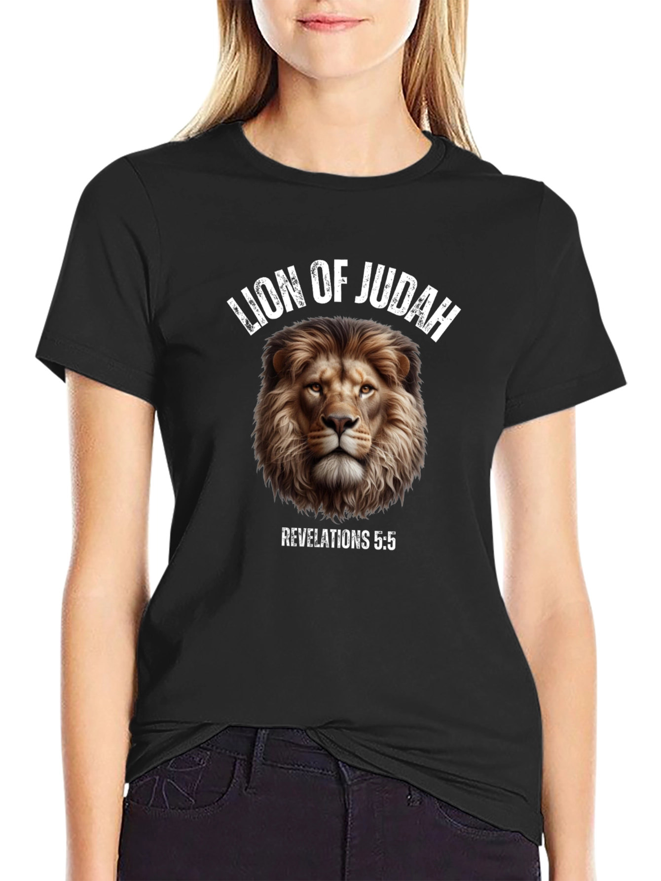 Lion of Judah T-Shirt - Religious Christian Apparel