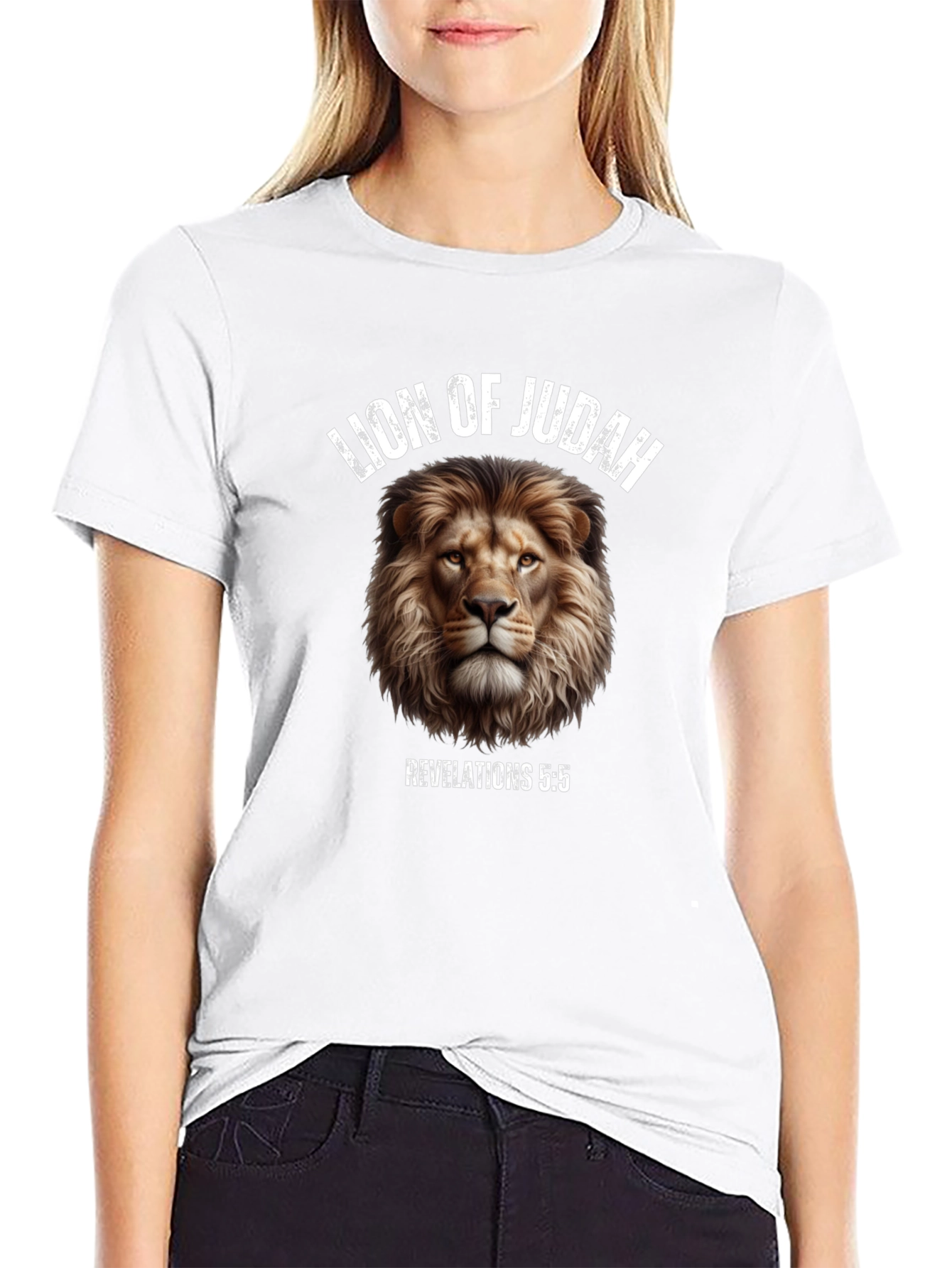 Lion of Judah T-Shirt - Religious Christian Apparel