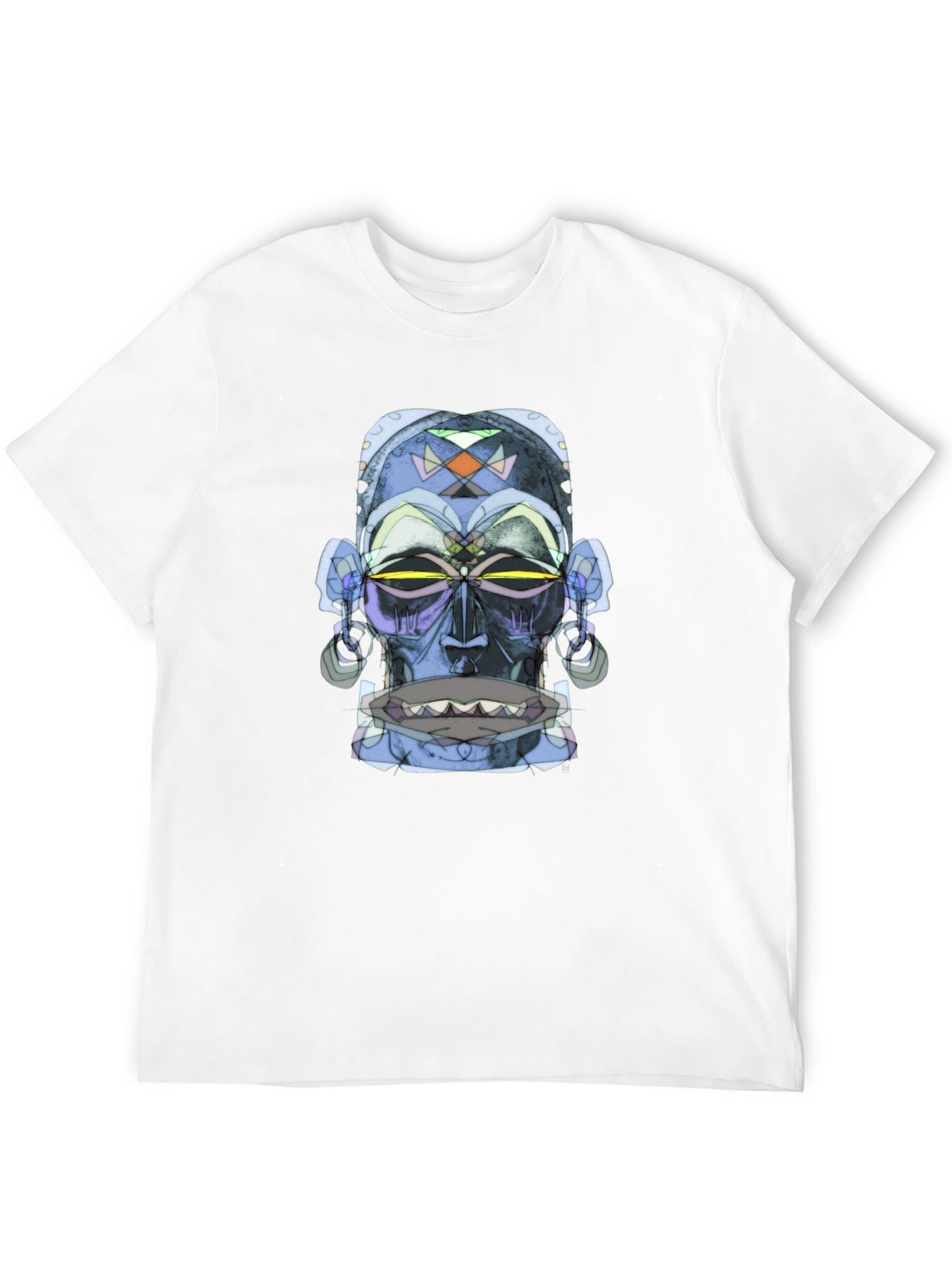 Tribal Mask Graphic Tee