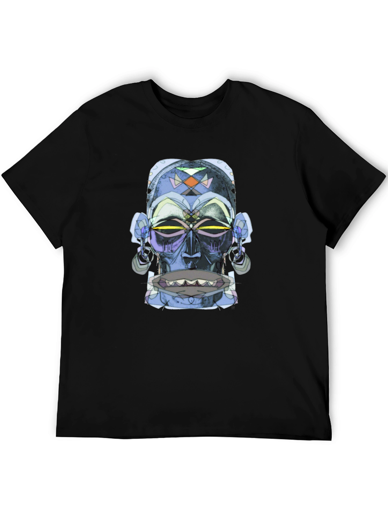 Tribal Mask Graphic Tee