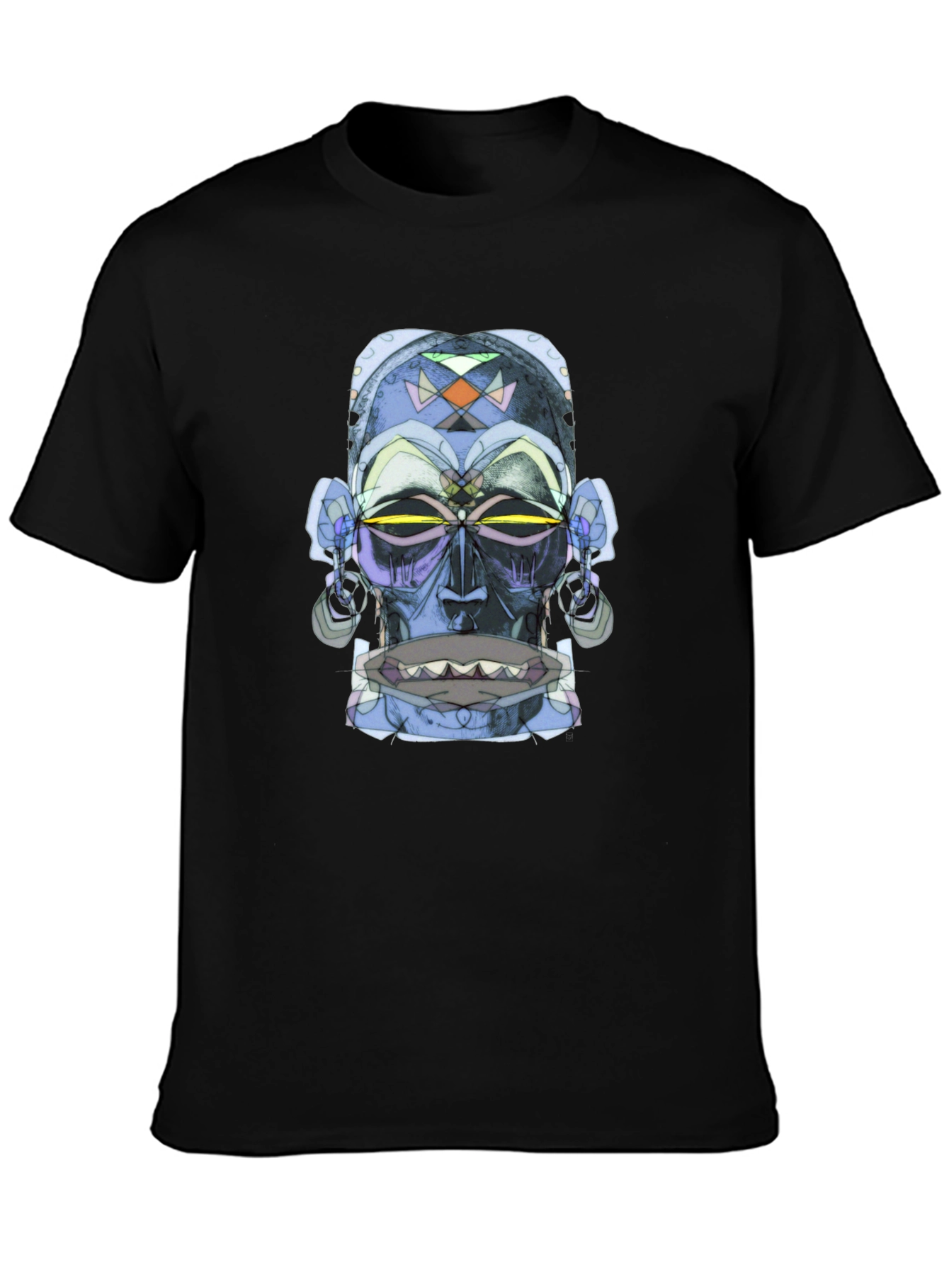 Tribal Mask Graphic Tee