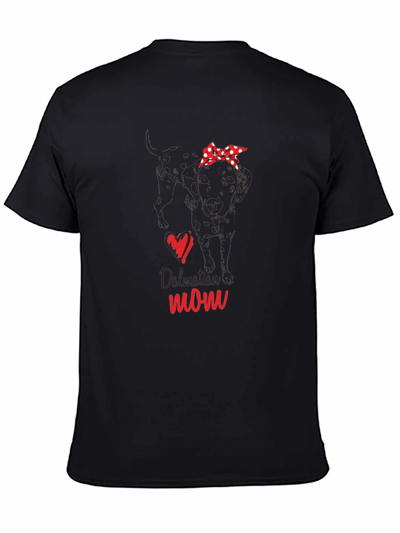 Dalmatian Mom Graphic Tee - Dog Lover Shirt