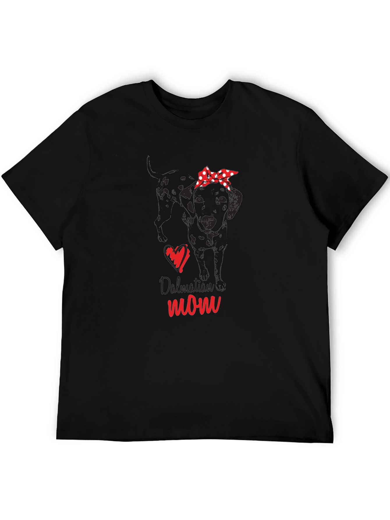 Dalmatian Mom Graphic Tee - Dog Lover Shirt
