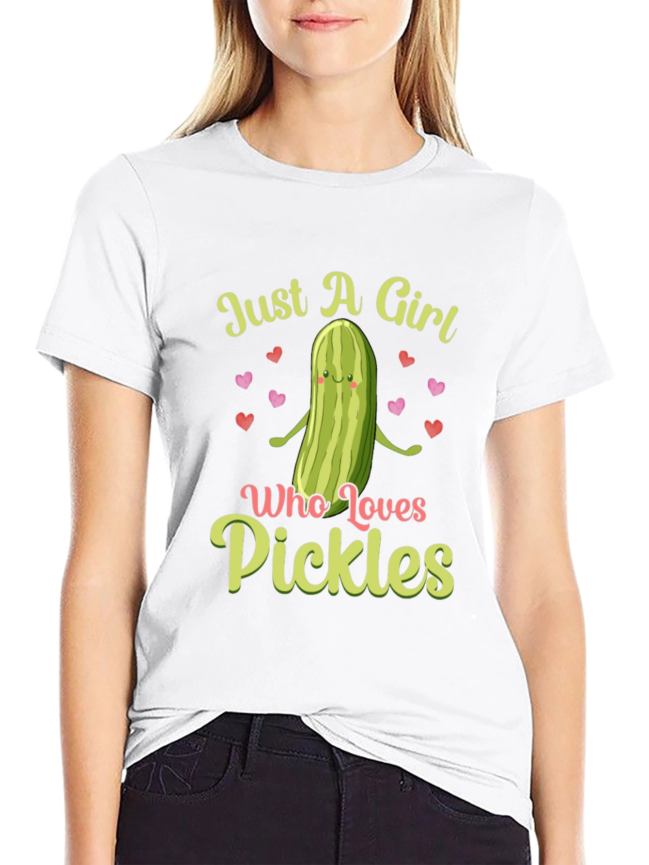 Just A Girl Who Loves Pickles T-Shirt