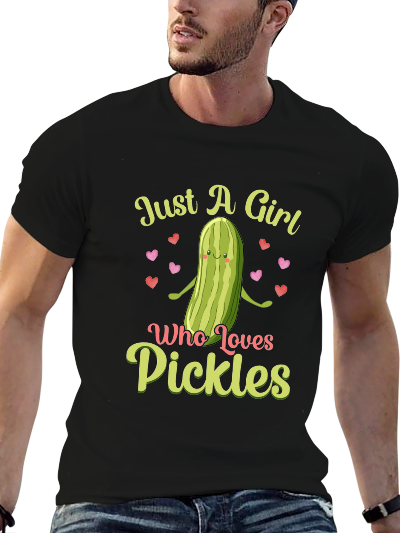 Just A Girl Who Loves Pickles T-Shirt