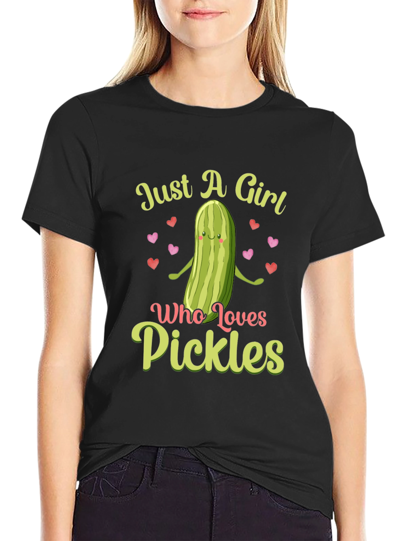 Just A Girl Who Loves Pickles T-Shirt