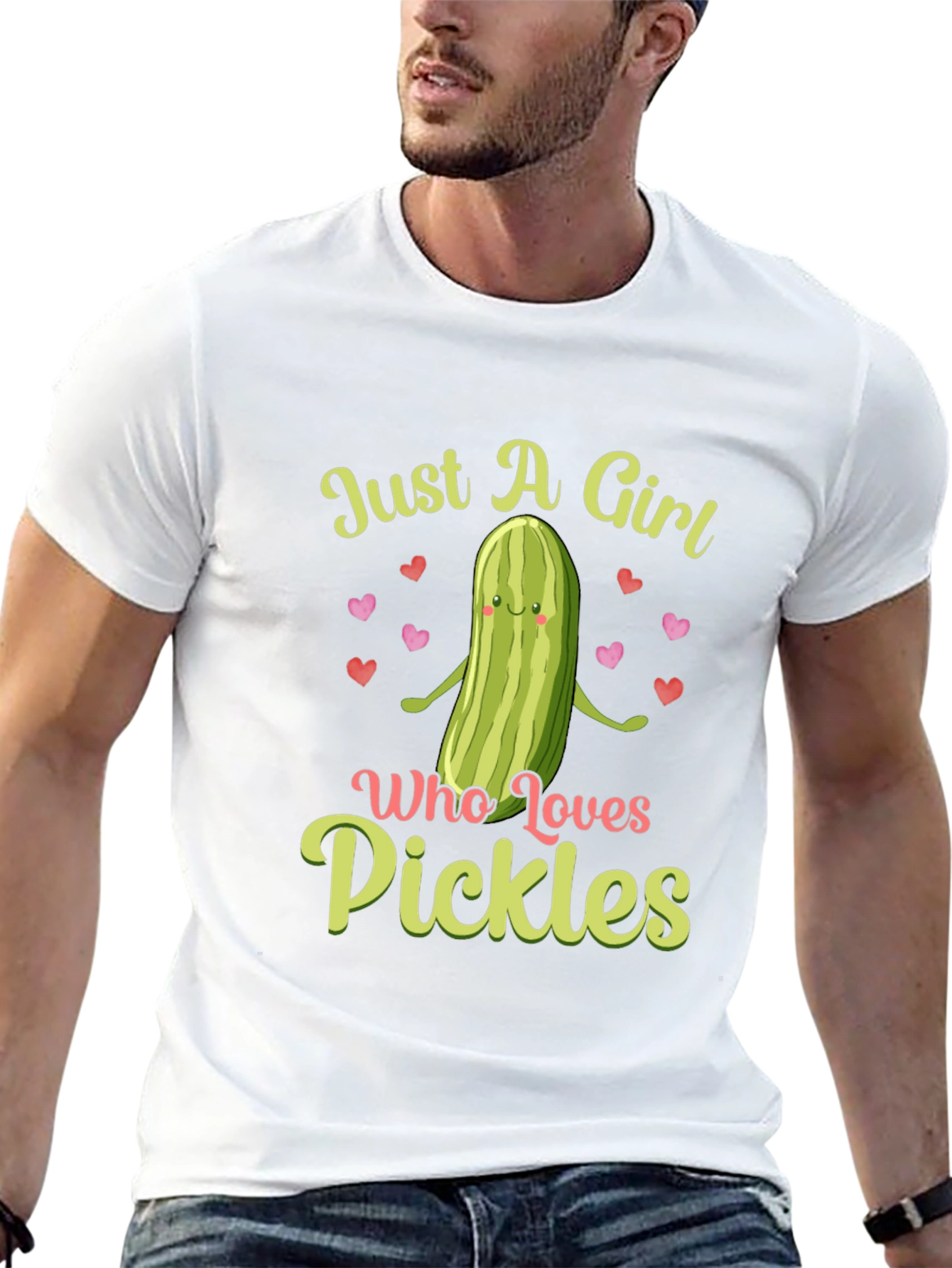Just A Girl Who Loves Pickles T-Shirt