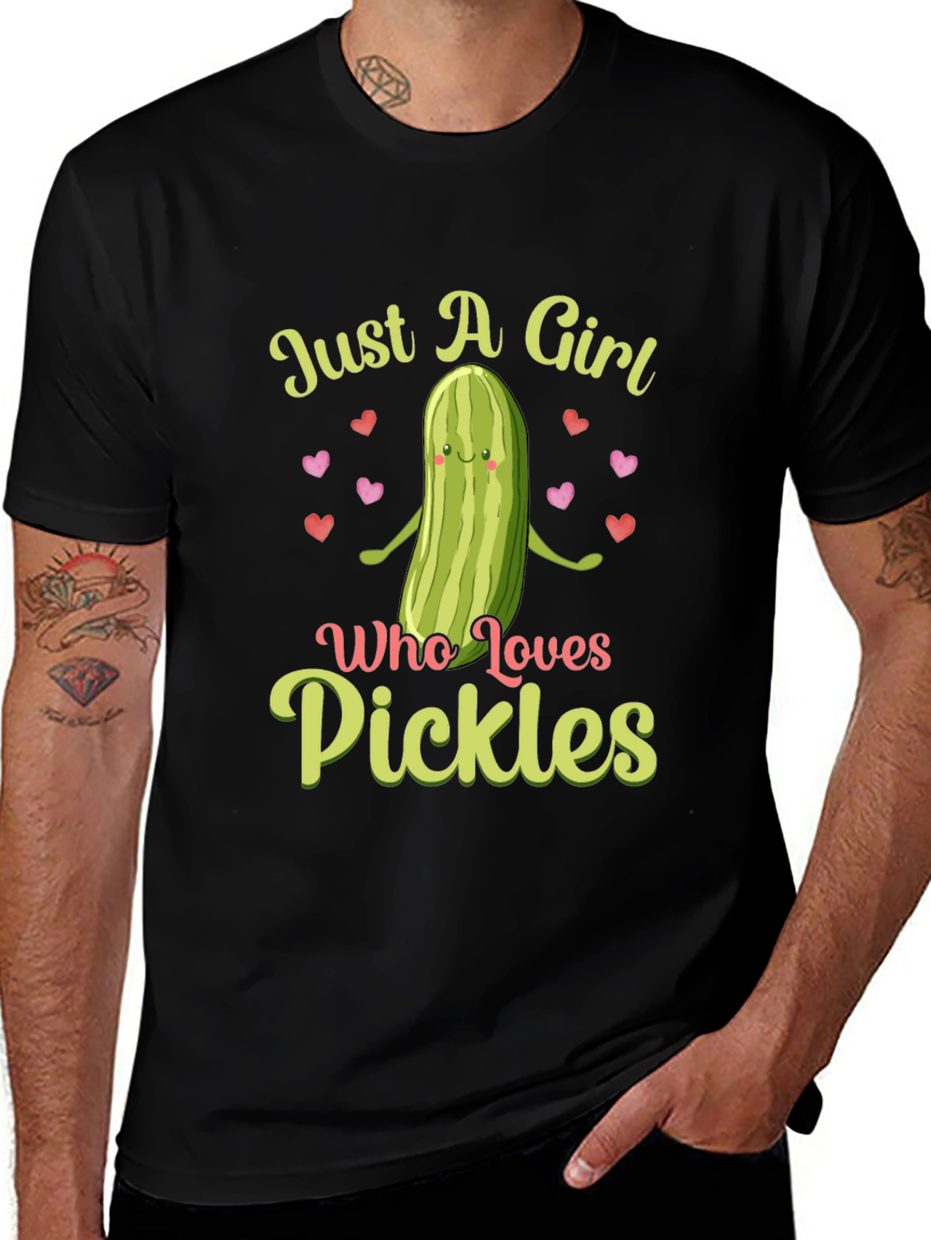 Just A Girl Who Loves Pickles T-Shirt