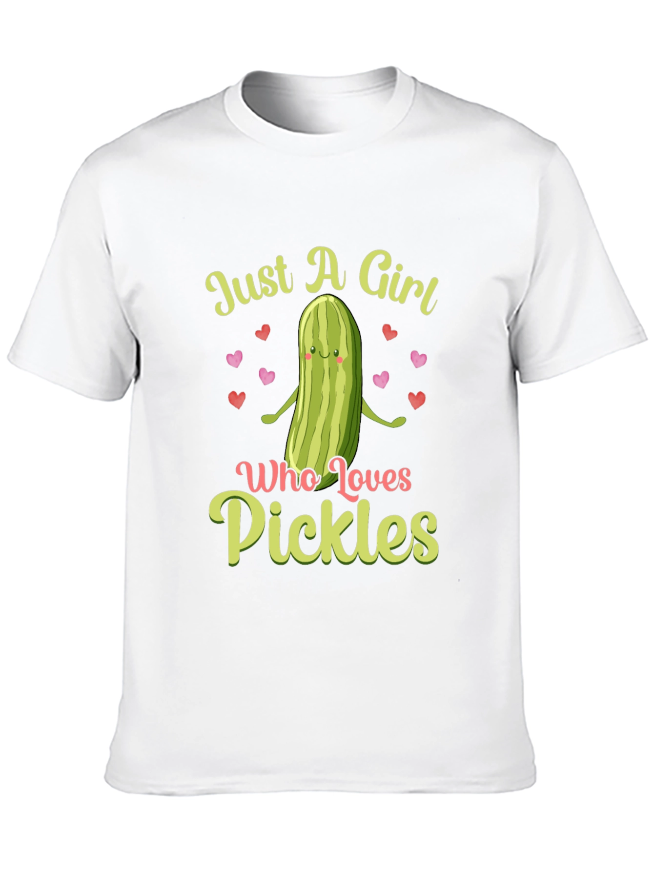 Just A Girl Who Loves Pickles T-Shirt
