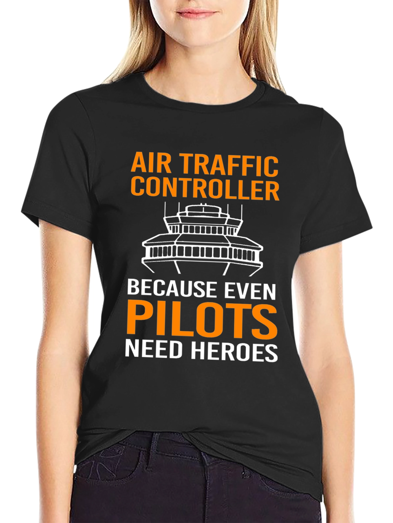 Air Traffic Controller Pilot Hero T-Shirt