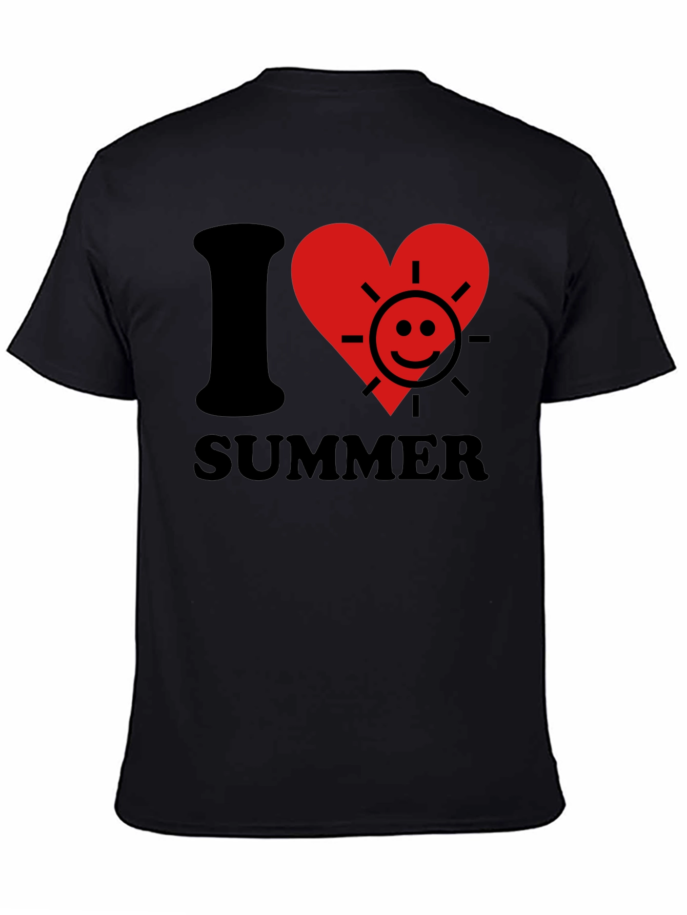 I Heart Summer Graphic T-Shirt - Trendy Holiday Tee