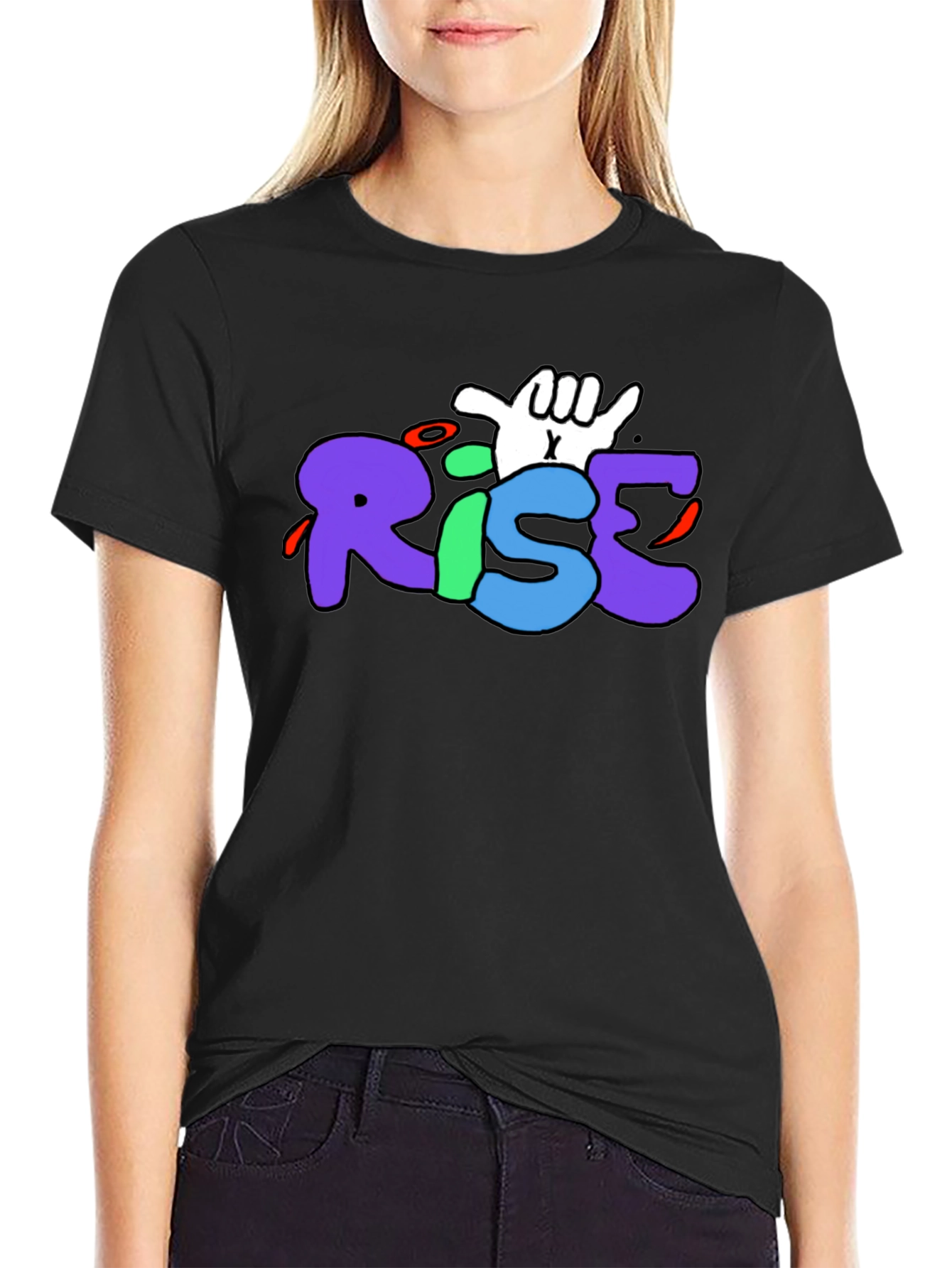 RISE Graphic T-Shirt - Streetwear Style