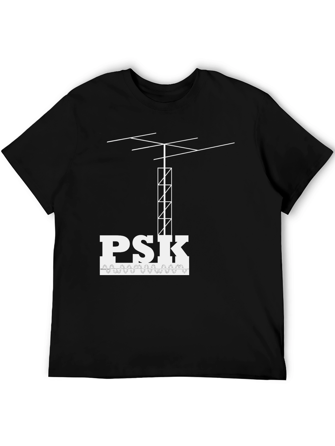 PSK Antenna T-Shirt - Ham Radio Operator Apparel