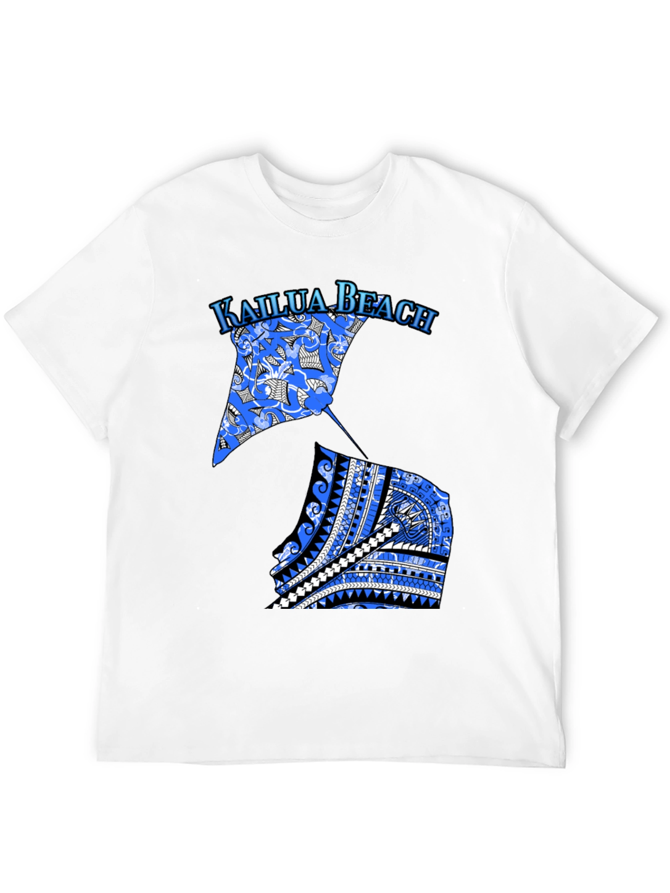 Kailua Beach Graphic Tee - Black