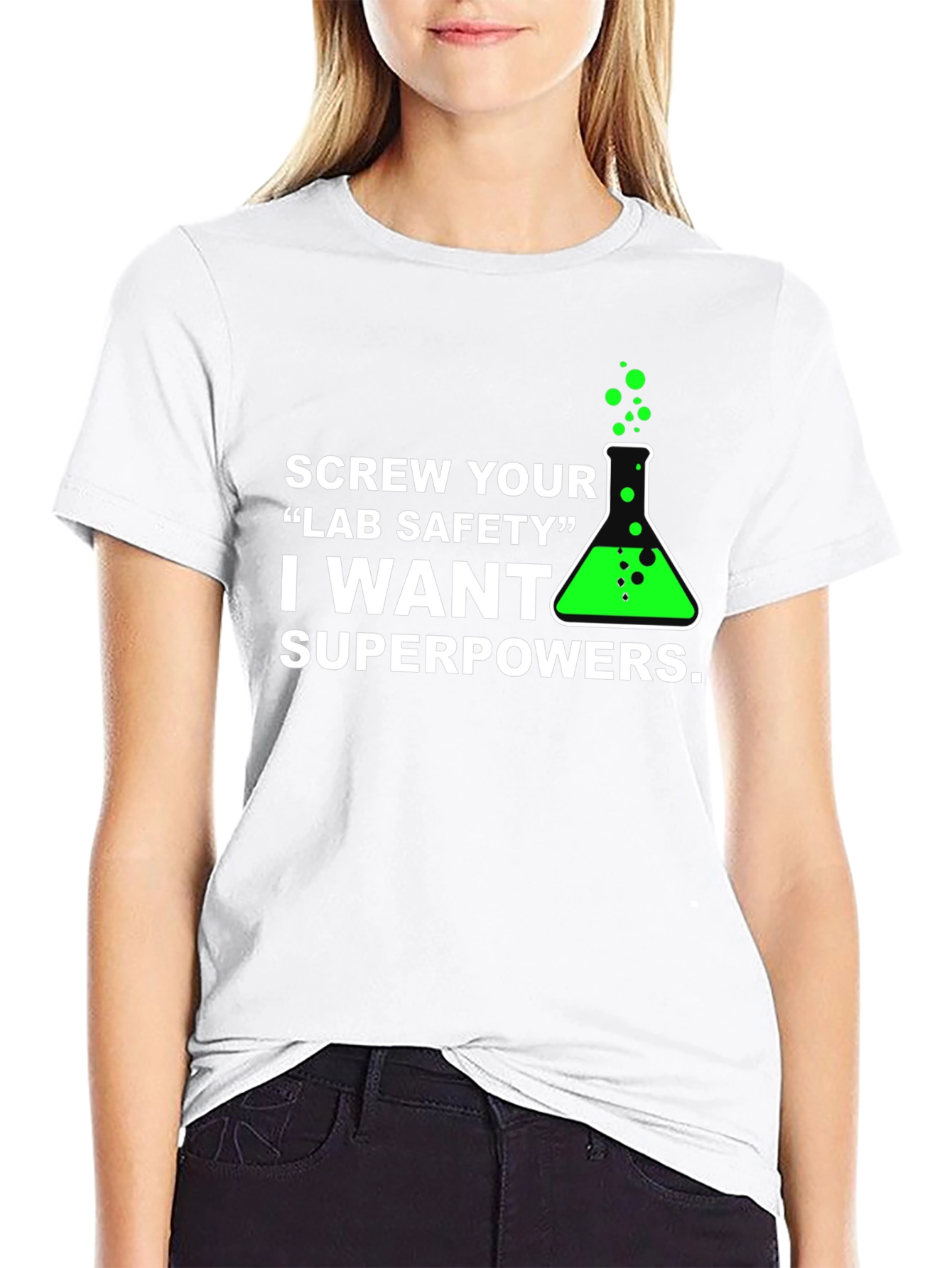Screw Lab Safety T-Shirt - Superpowers!