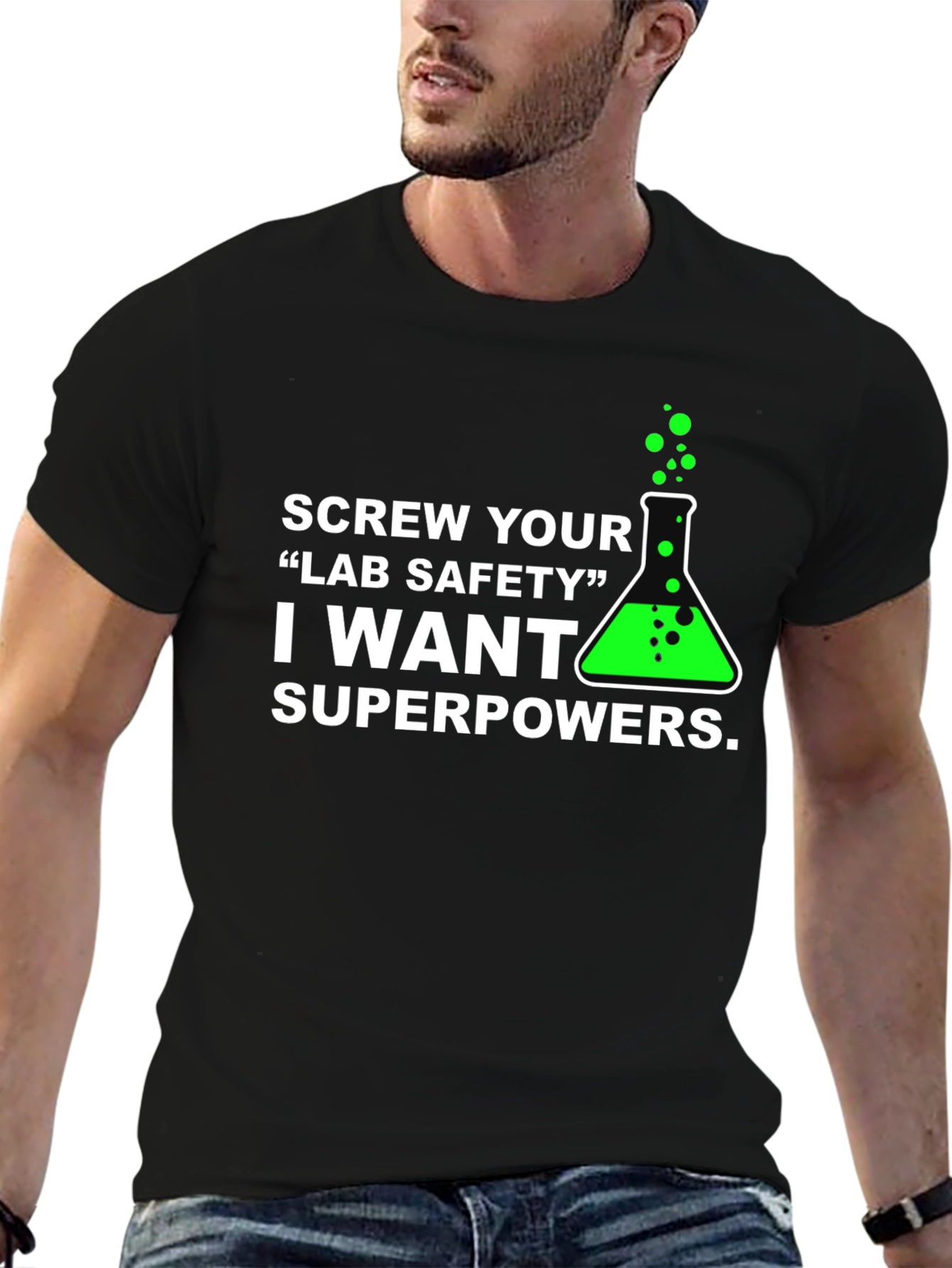 Screw Lab Safety T-Shirt - Superpowers!