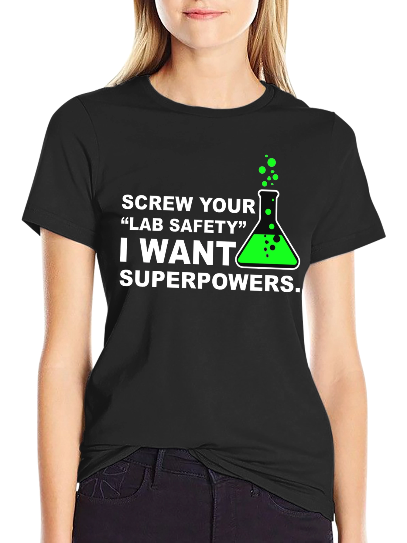 Screw Lab Safety T-Shirt - Superpowers!