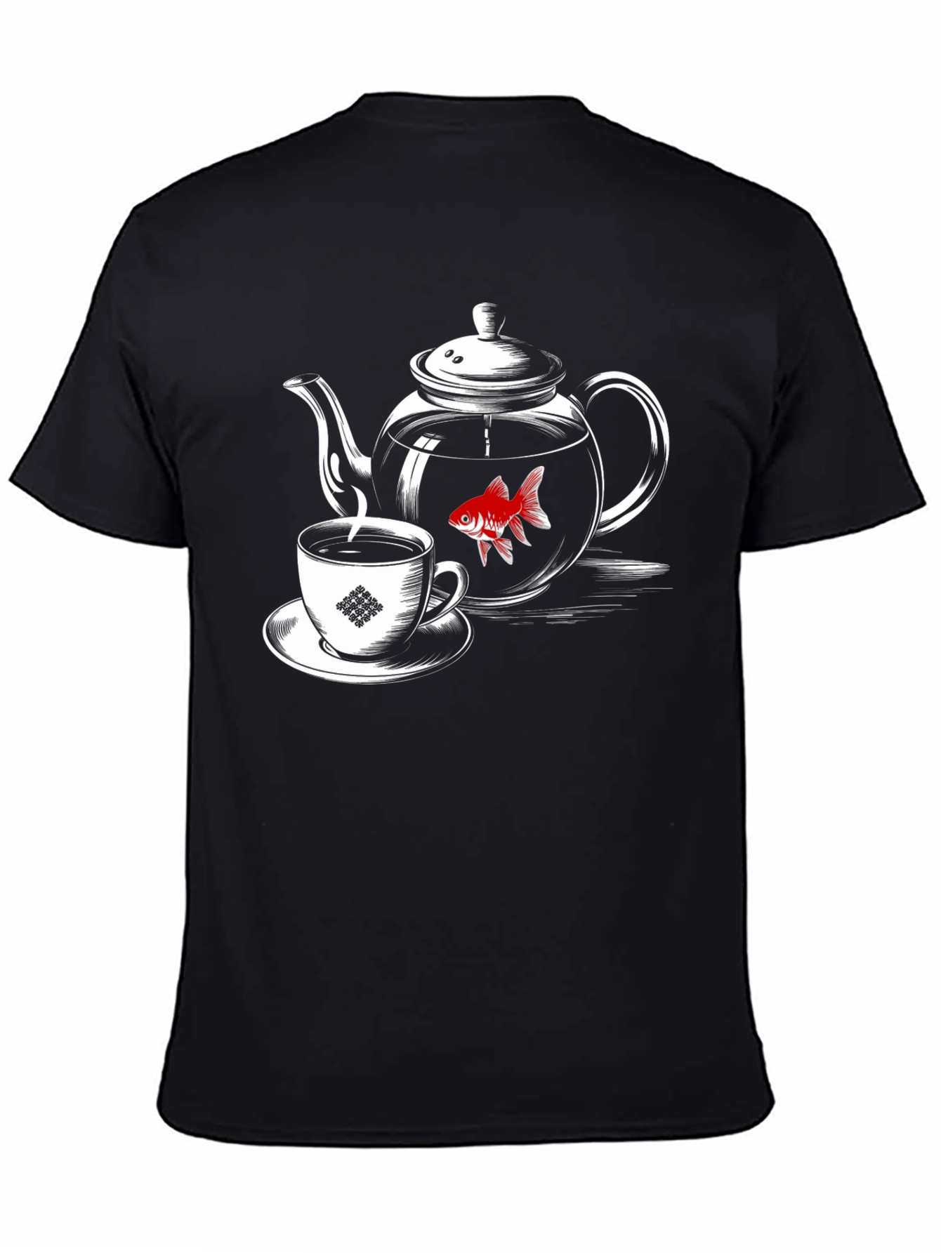 Tea Time Goldfish T-Shirt