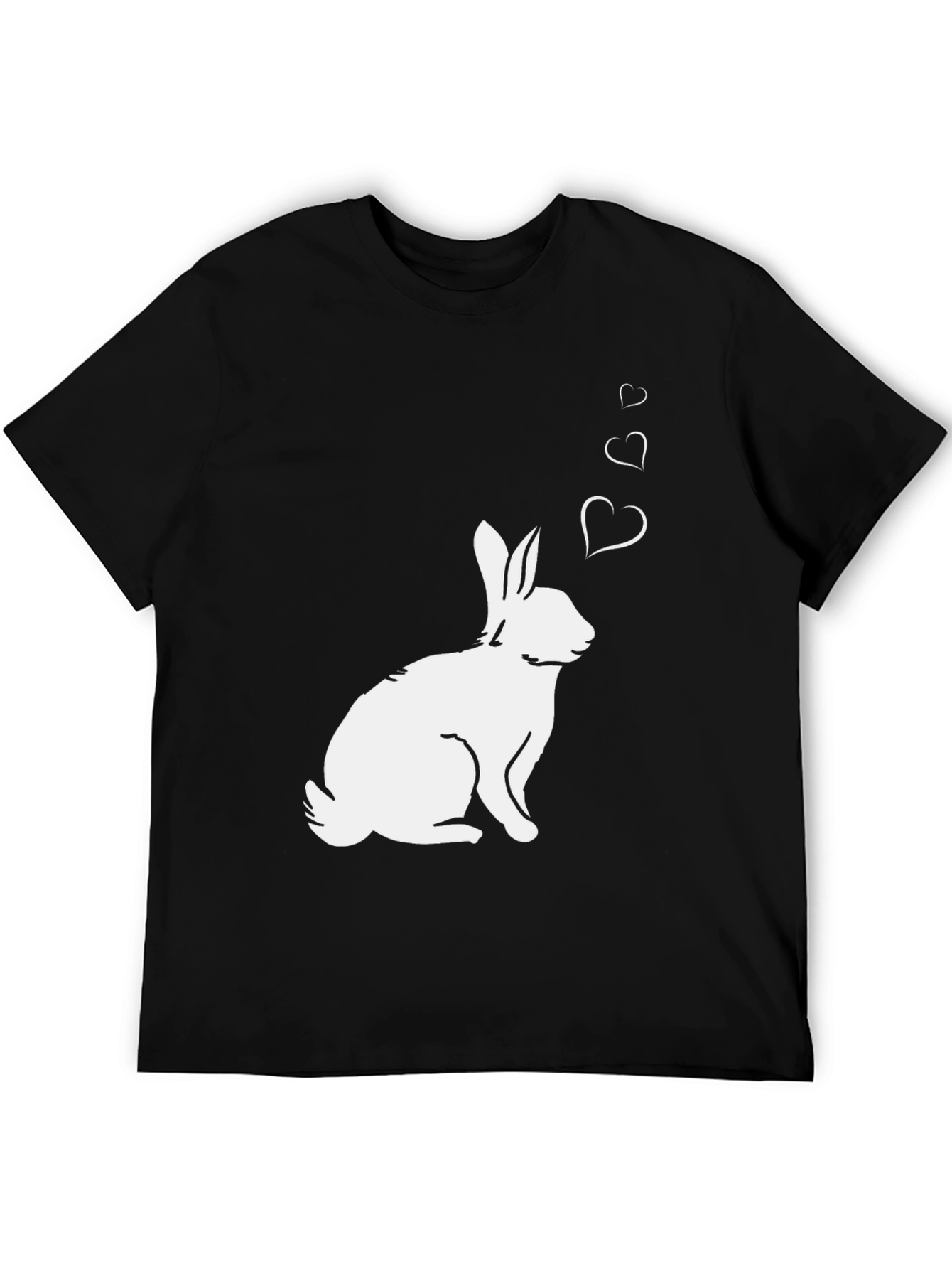 Rabbit Love T-Shirt - Cute Bunny Graphic Tee