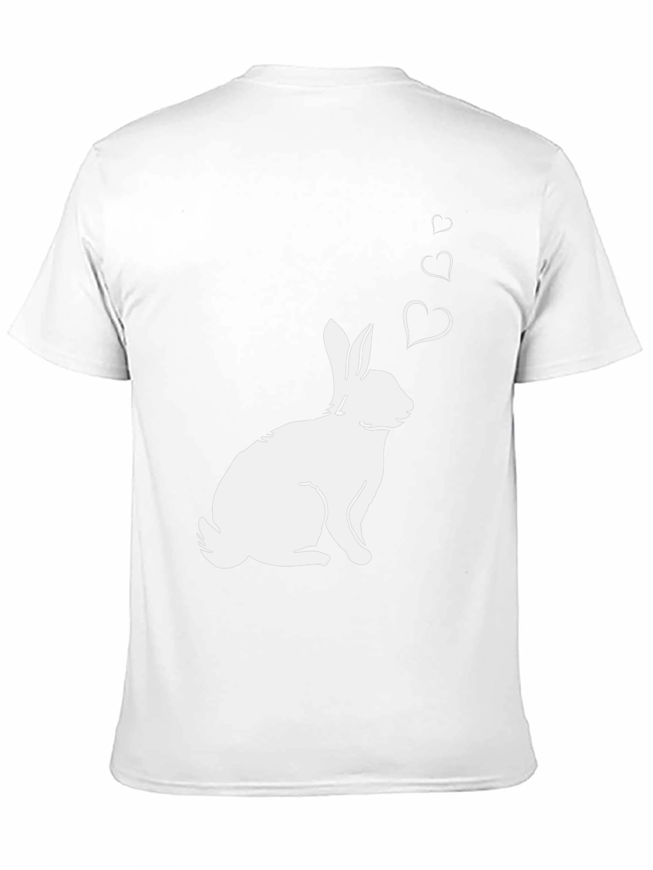 Rabbit Love T-Shirt - Cute Bunny Graphic Tee
