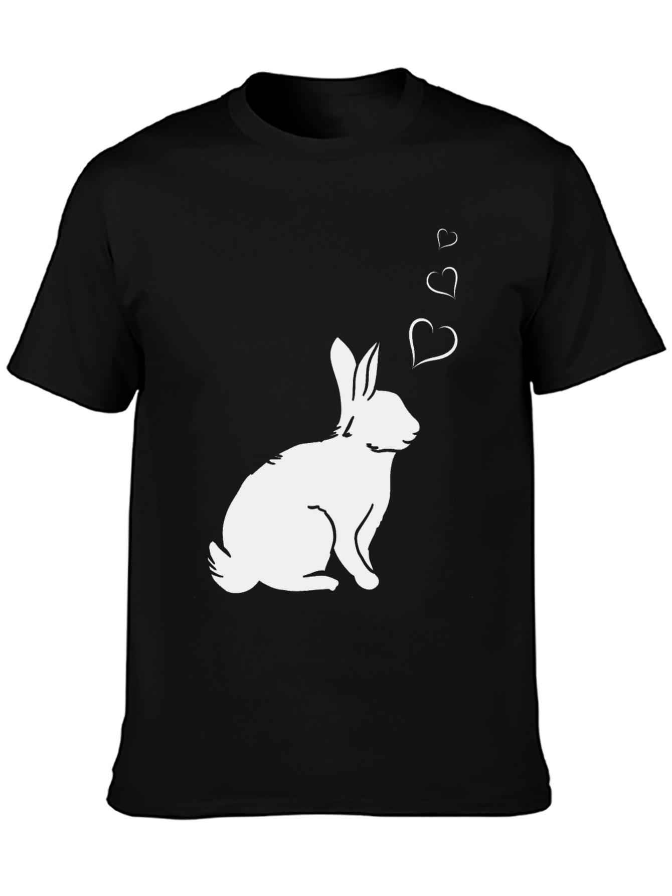 Rabbit Love T-Shirt - Cute Bunny Graphic Tee