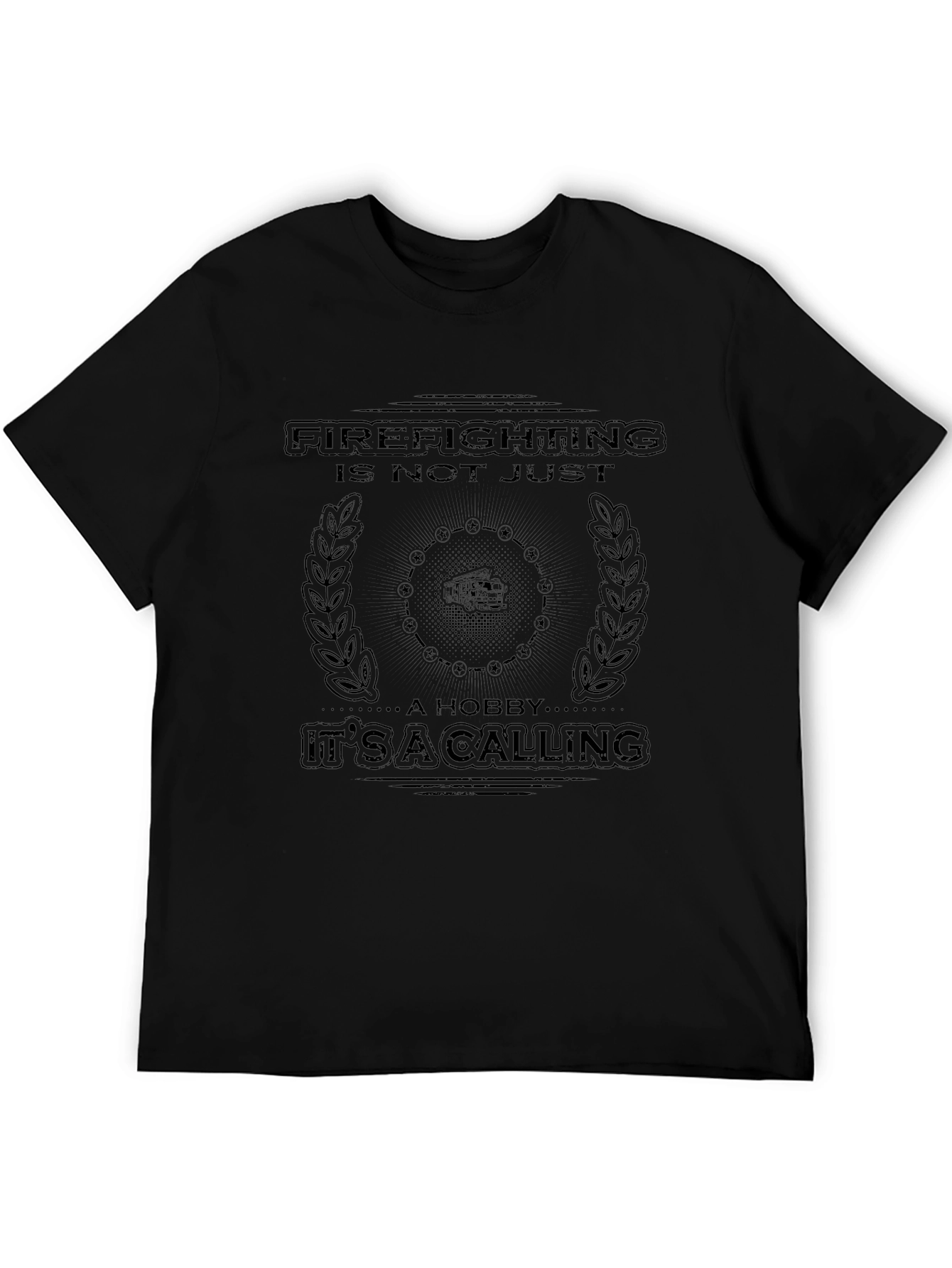 Firefighting Calling Black T-Shirt