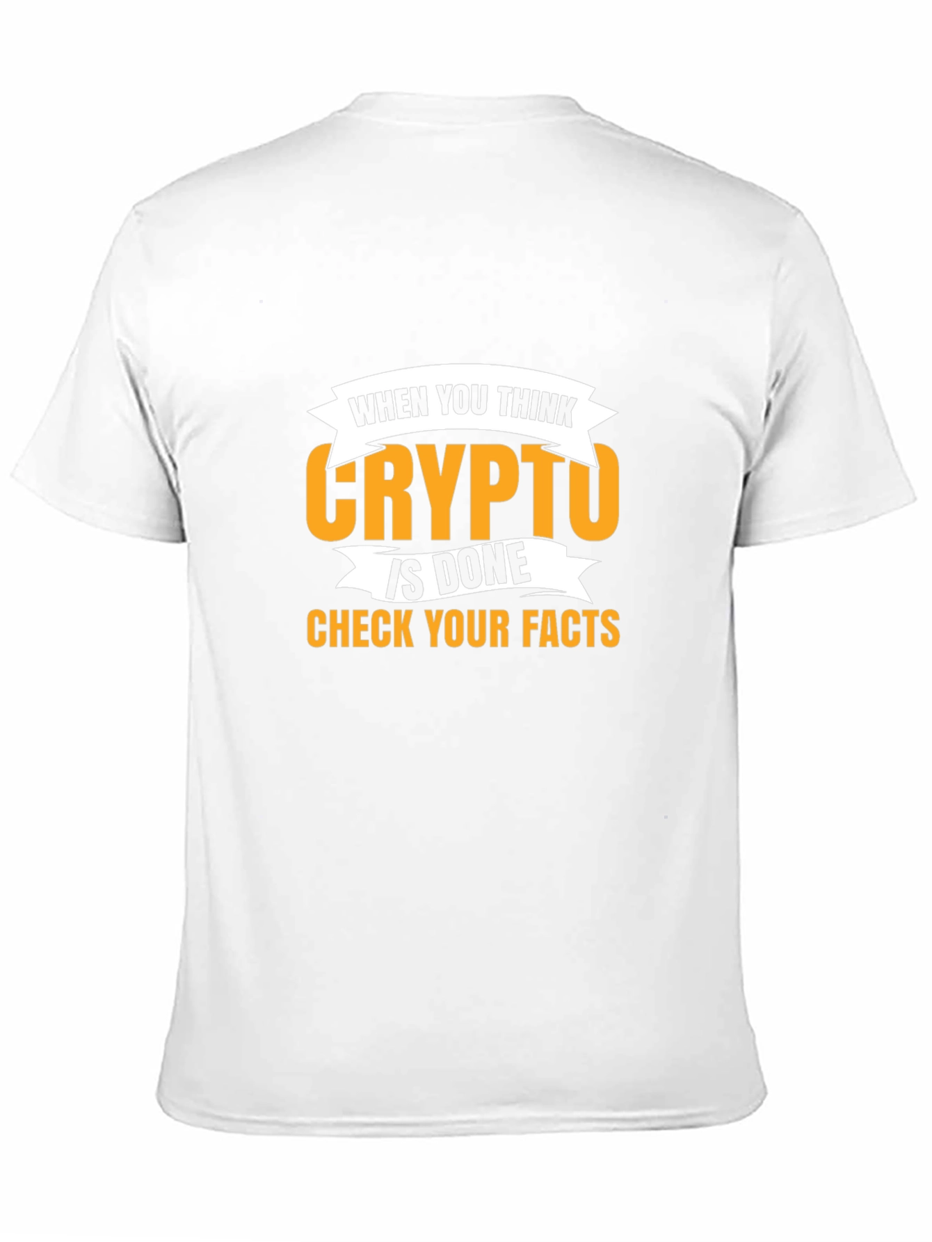 Crypto Facts Black T-Shirt