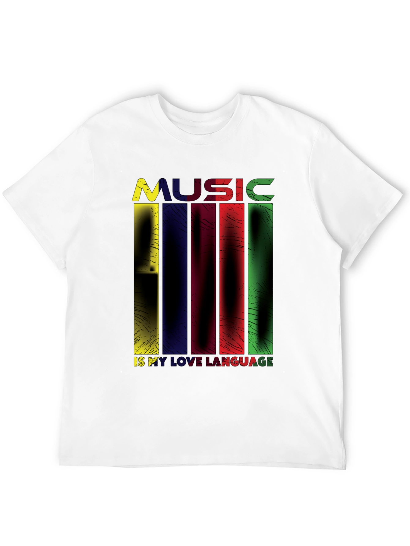 Music is My Love Language Graphic T-Shirt