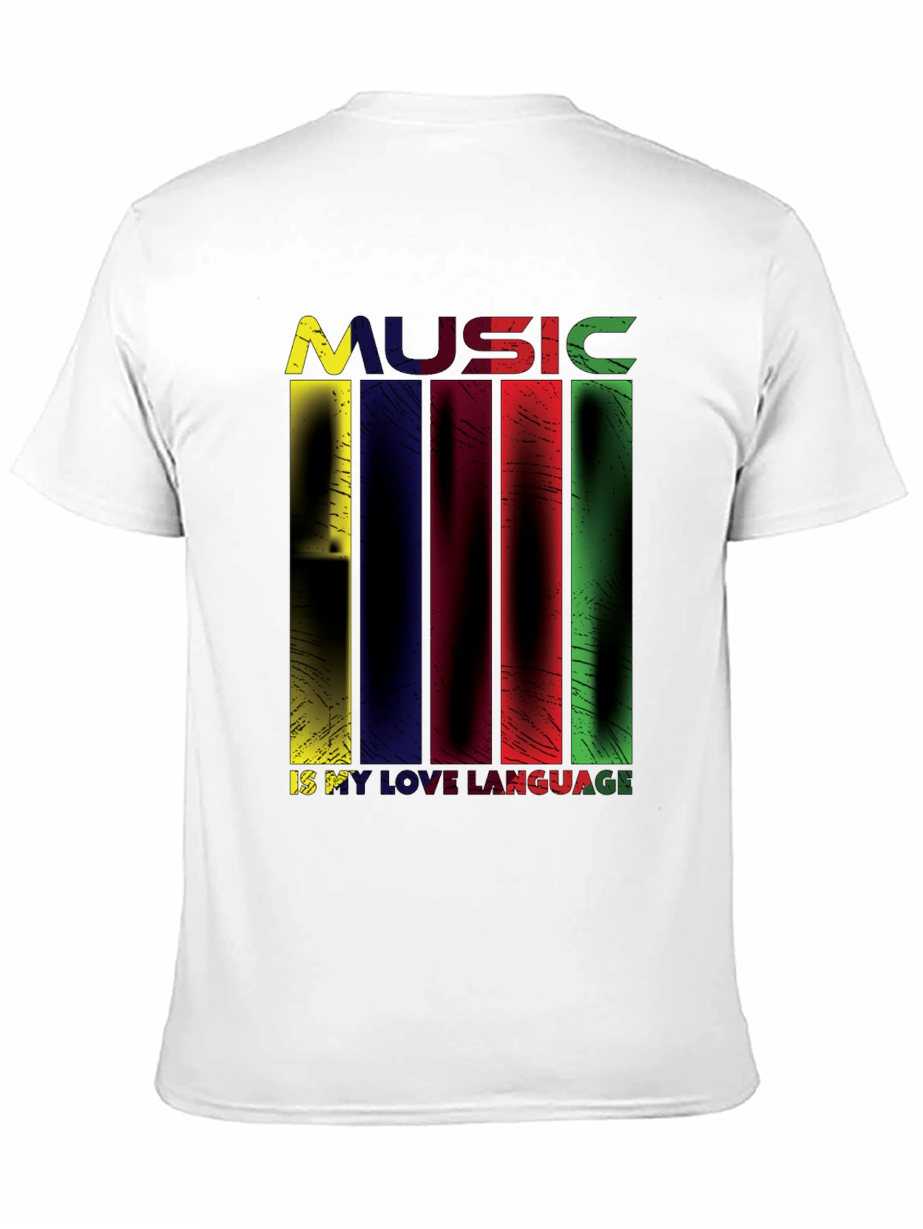 Music is My Love Language Graphic T-Shirt
