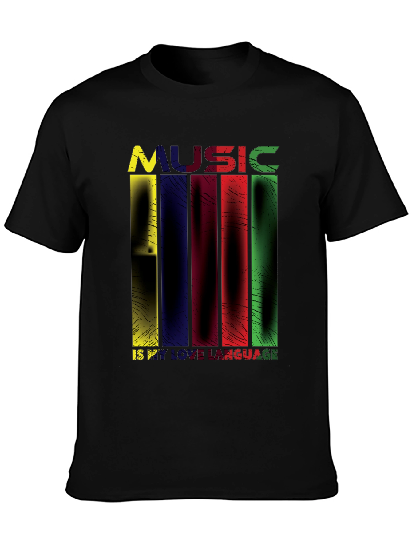 Music is My Love Language Graphic T-Shirt