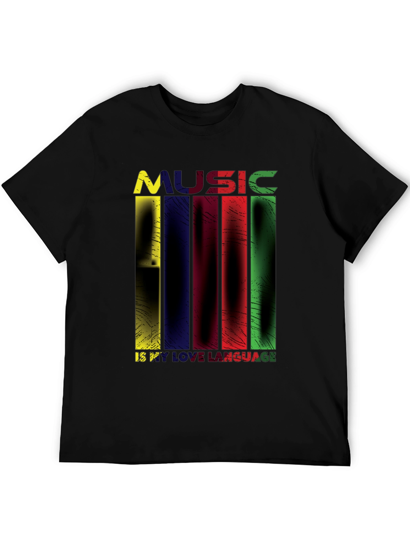 Music is My Love Language Graphic T-Shirt