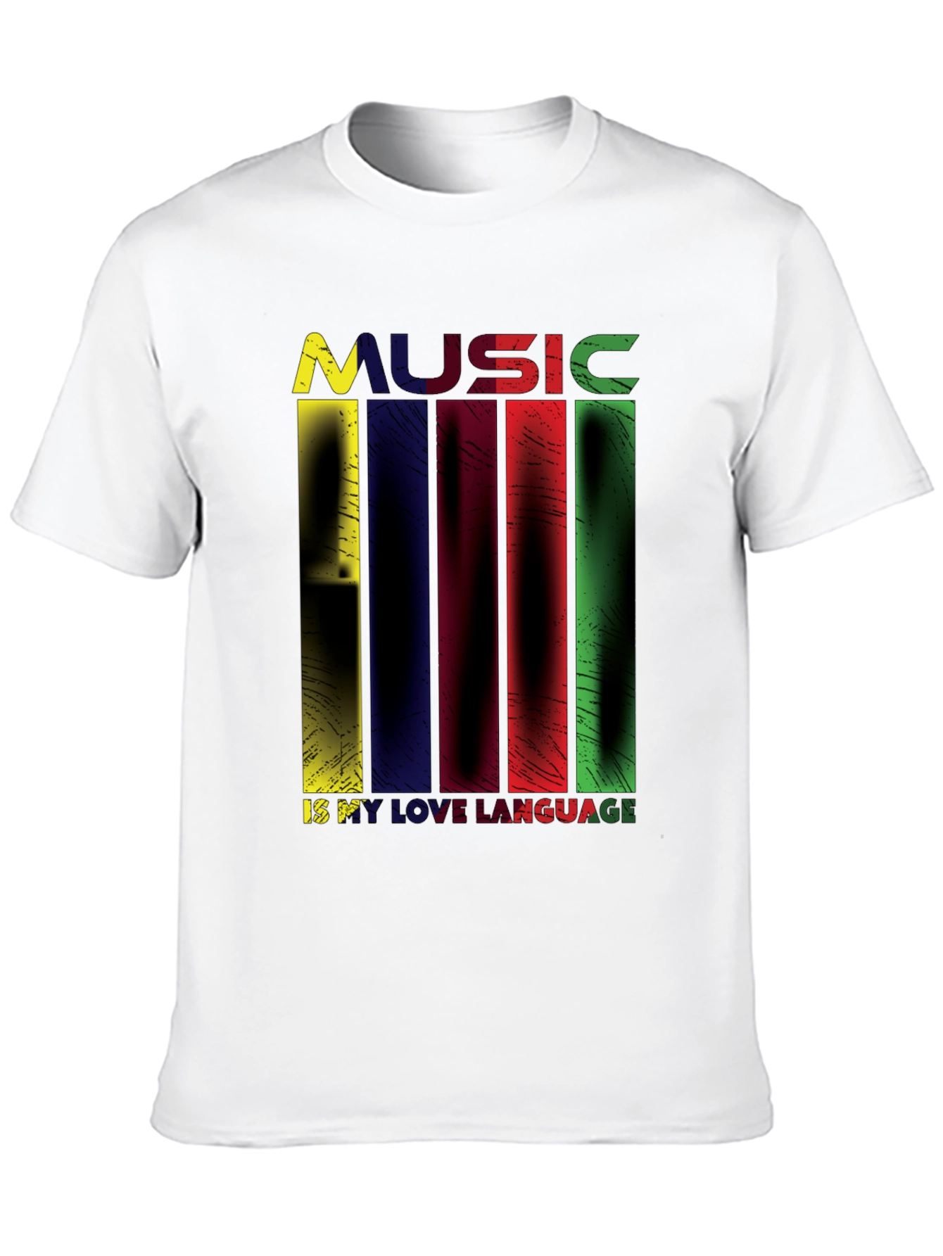 Music is My Love Language Graphic T-Shirt