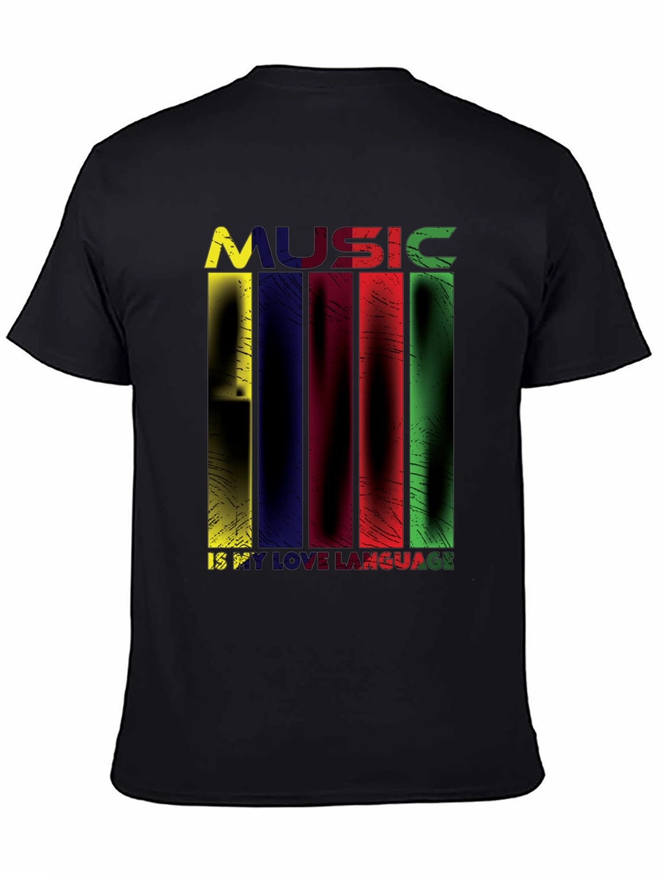 Music is My Love Language Graphic T-Shirt