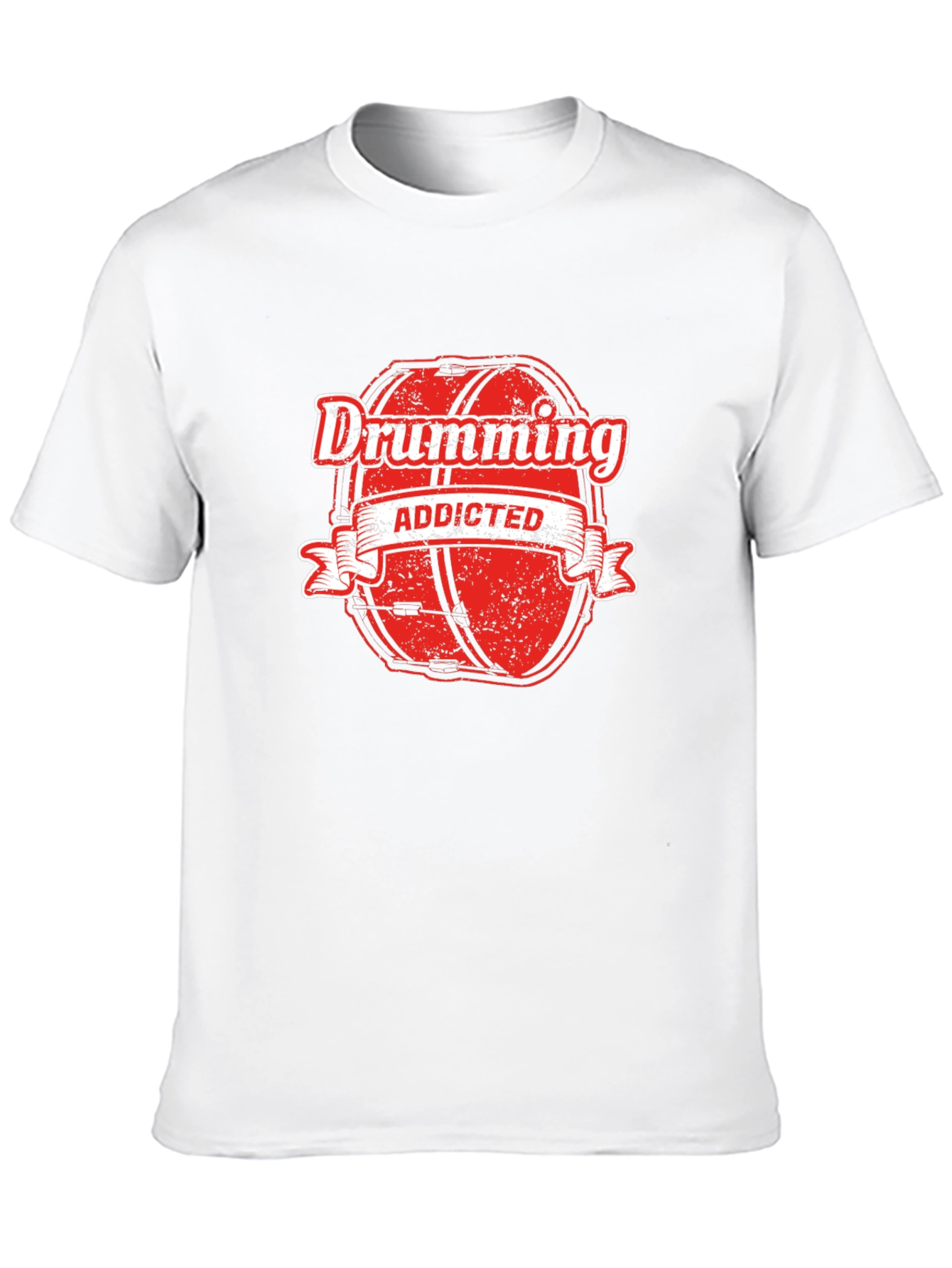 Drumming Addicted T-Shirt - Musician Gift