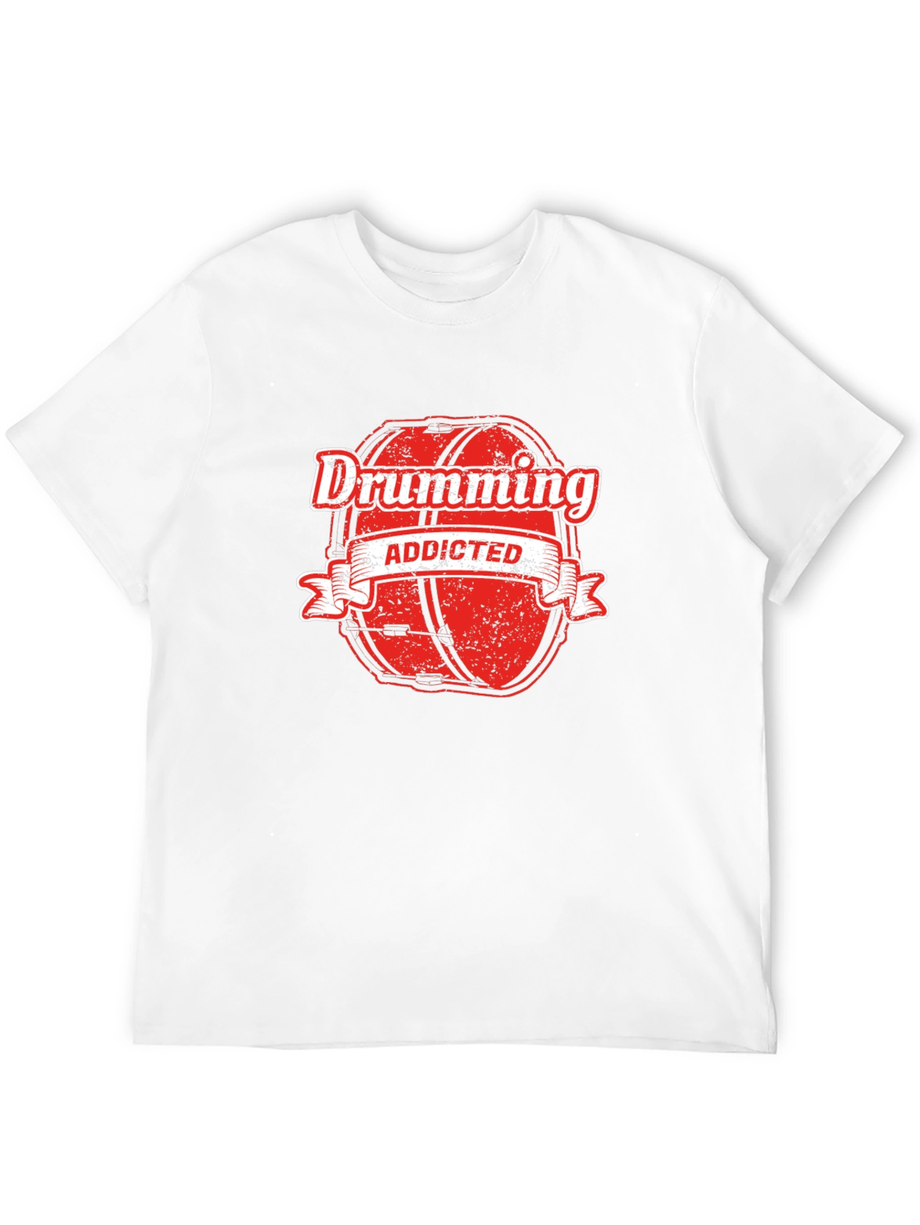 Drumming Addicted T-Shirt - Musician Gift