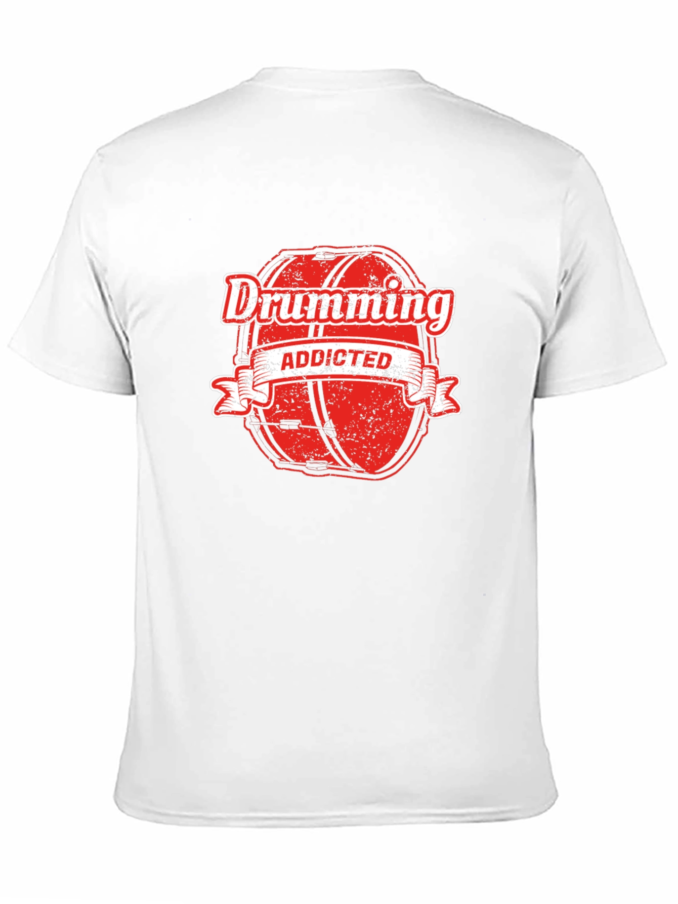 Drumming Addicted T-Shirt - Musician Gift
