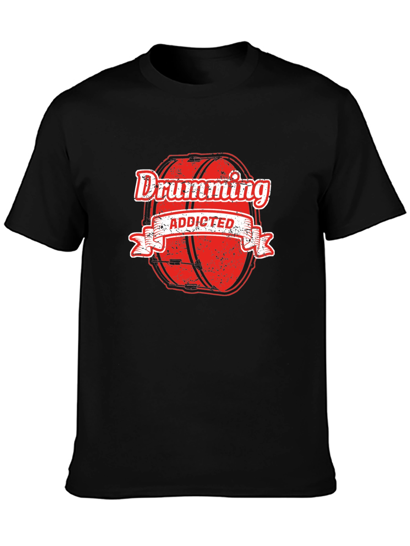 Drumming Addicted T-Shirt - Musician Gift