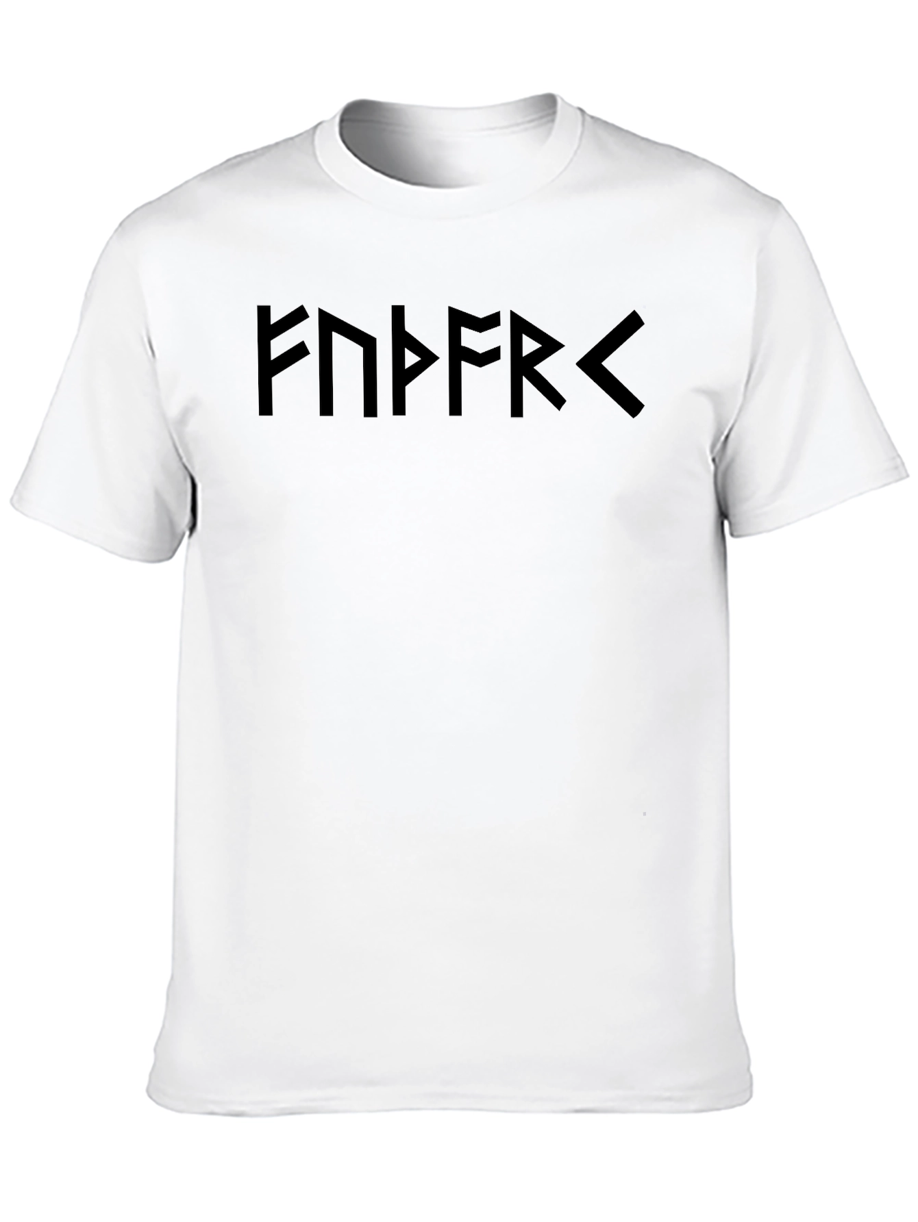 Rune Graphic Black T-Shirt