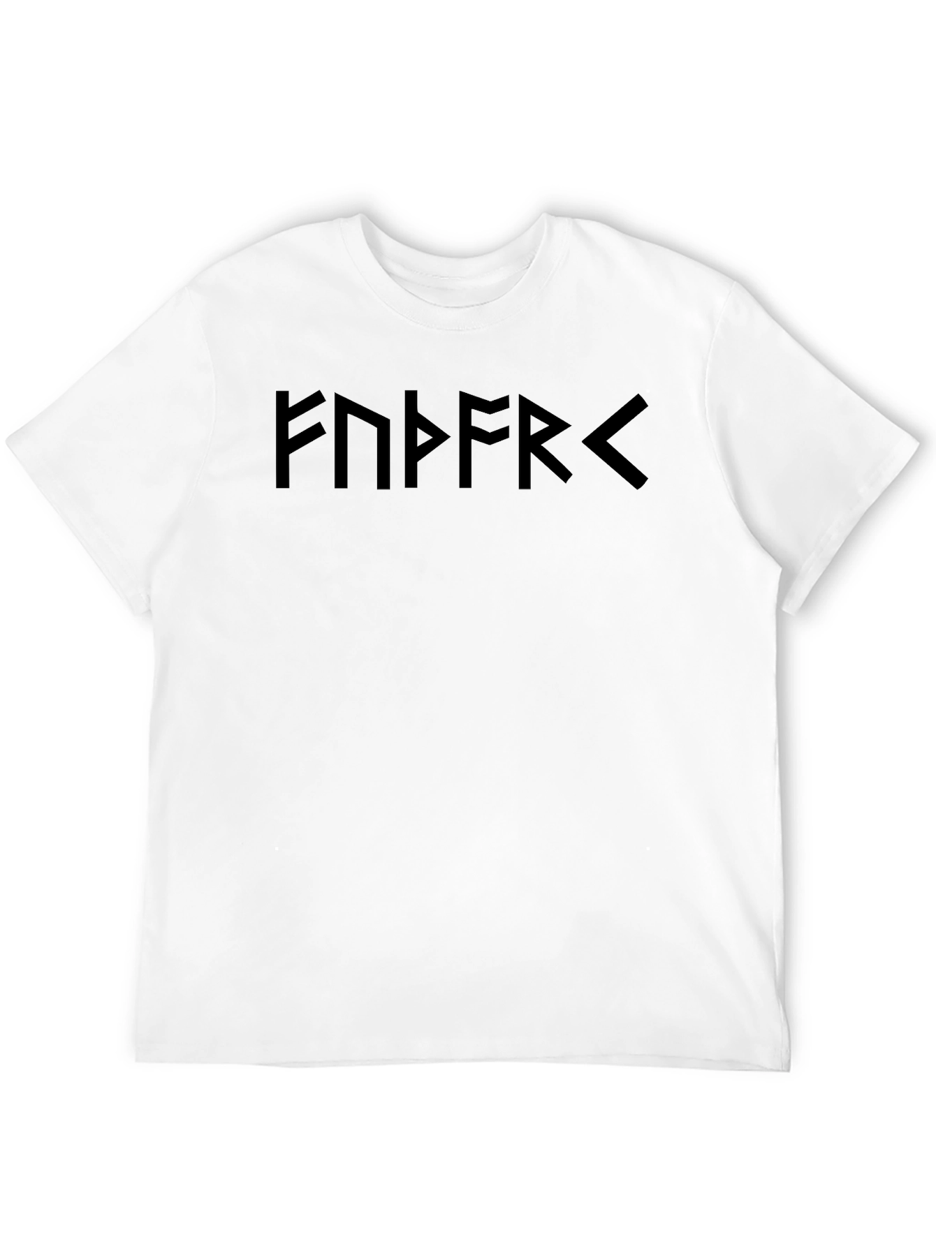 Rune Graphic Black T-Shirt