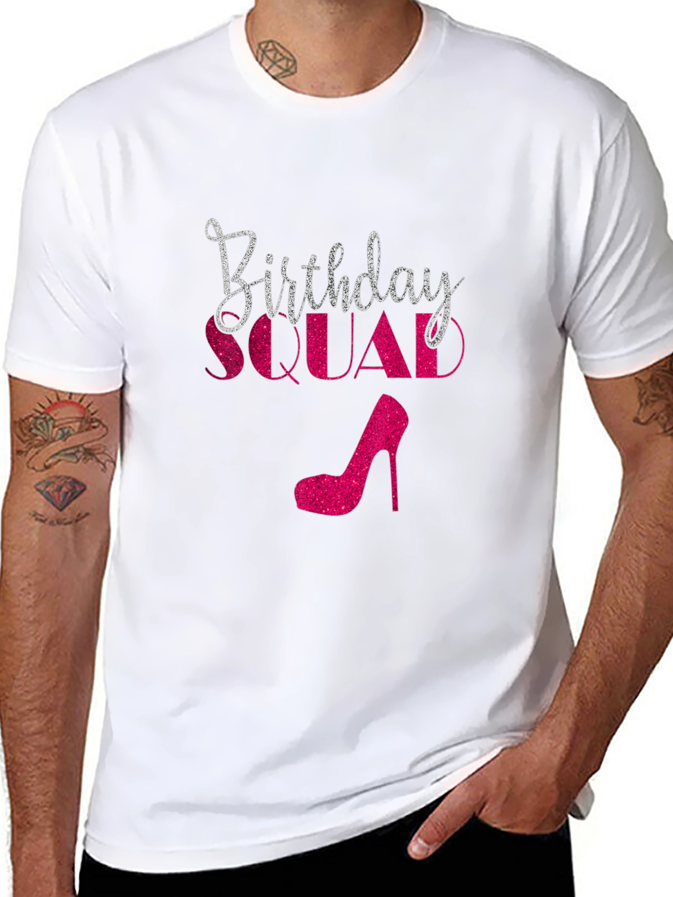 Birthday Squad Graphic Tee